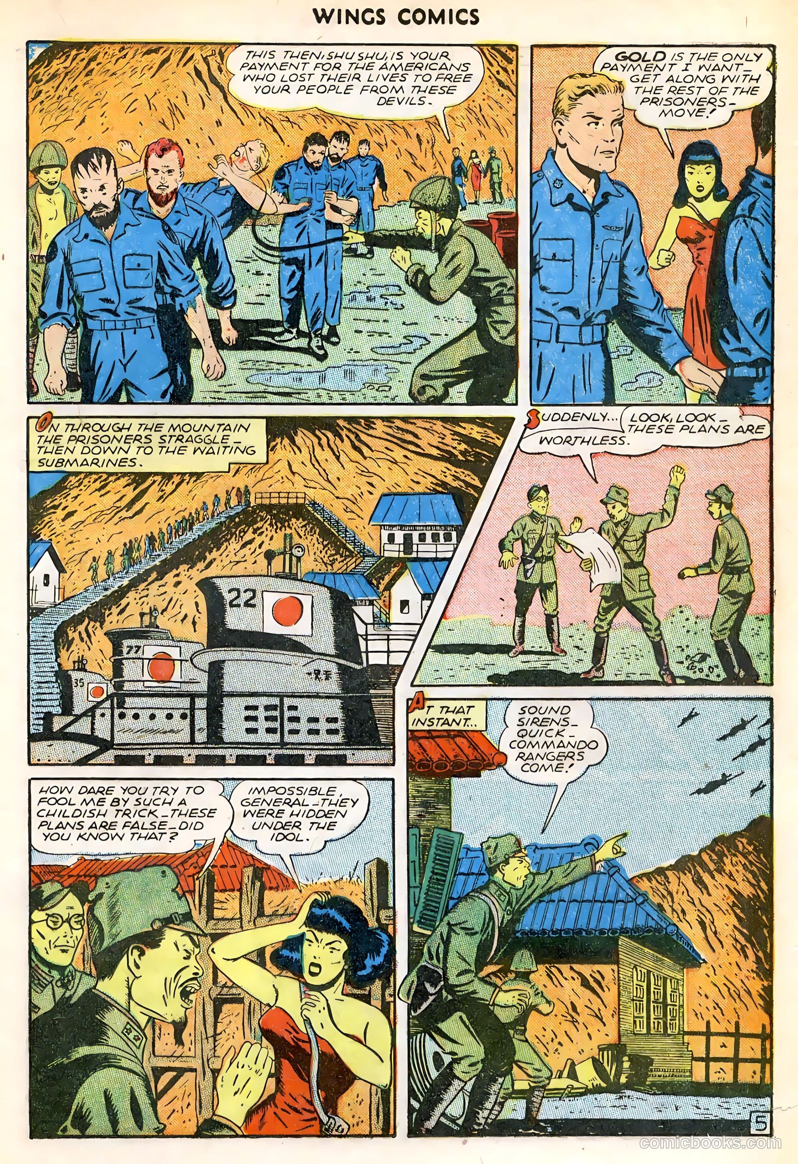 Wings Comics #63 — page 17 of 36