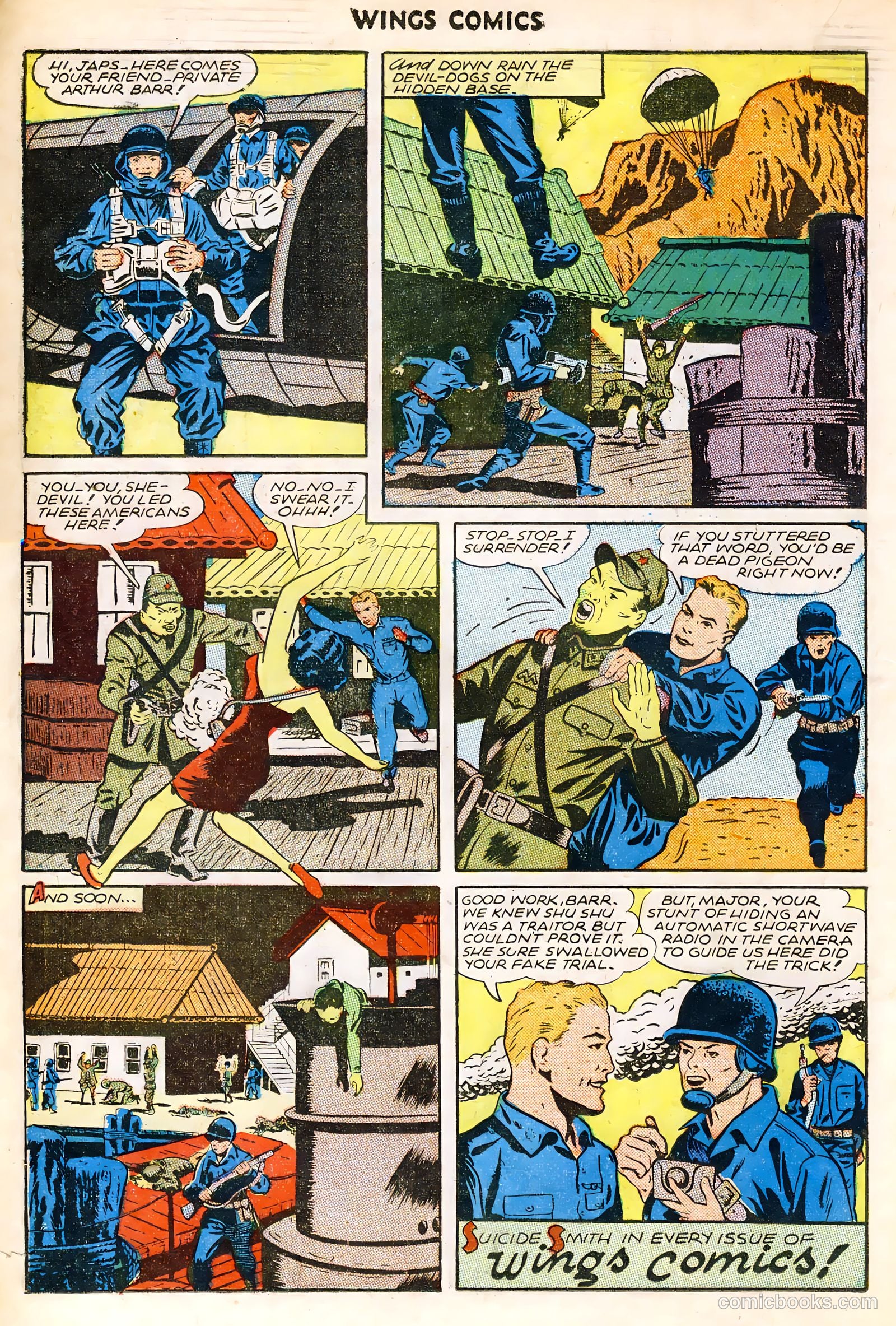 Wings Comics #63 — page 18 of 36