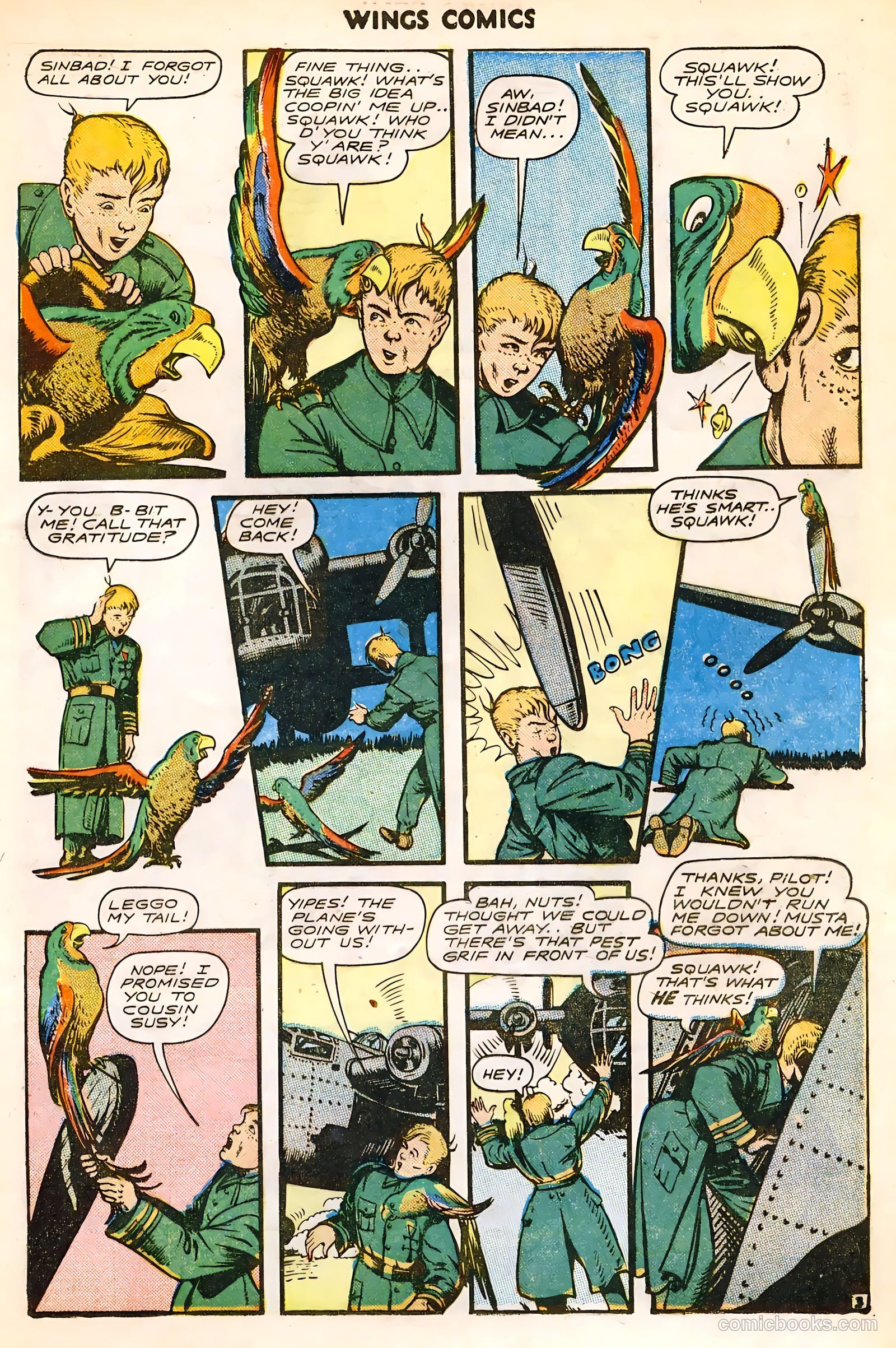 Wings Comics #63 — page 21 of 36