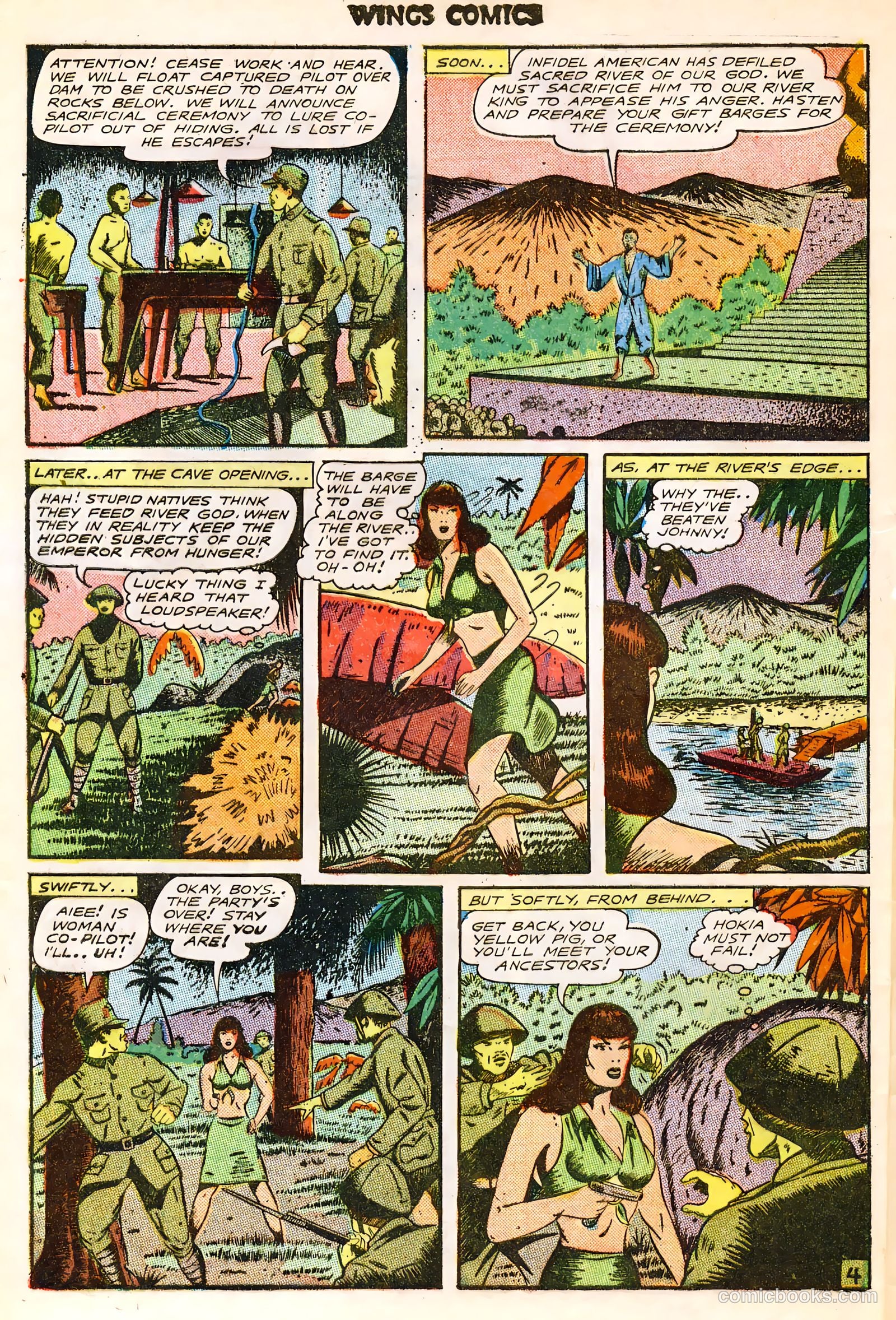 Wings Comics #63 — page 28 of 36