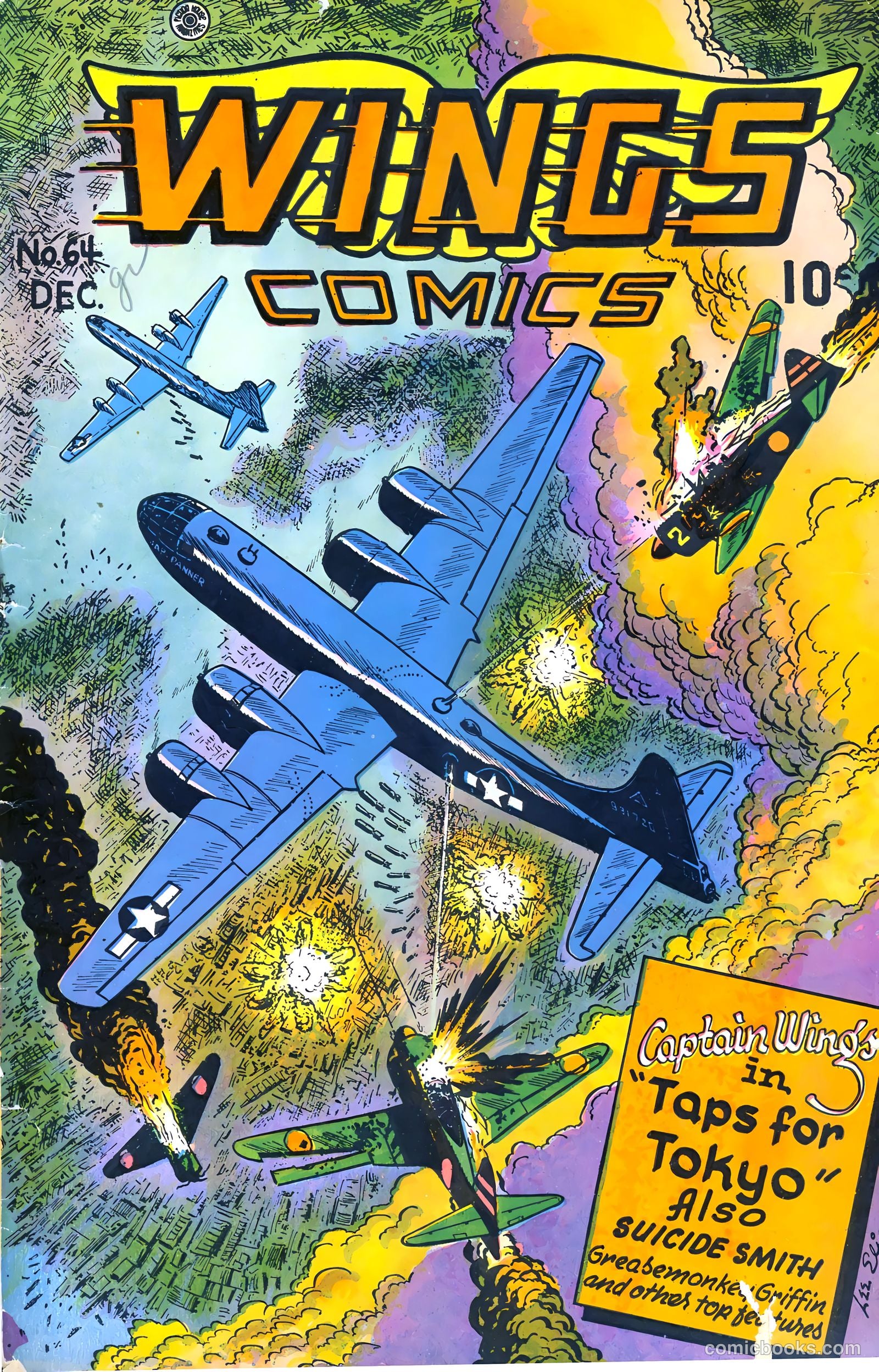 Wings Comics #64 — page 1 of 36