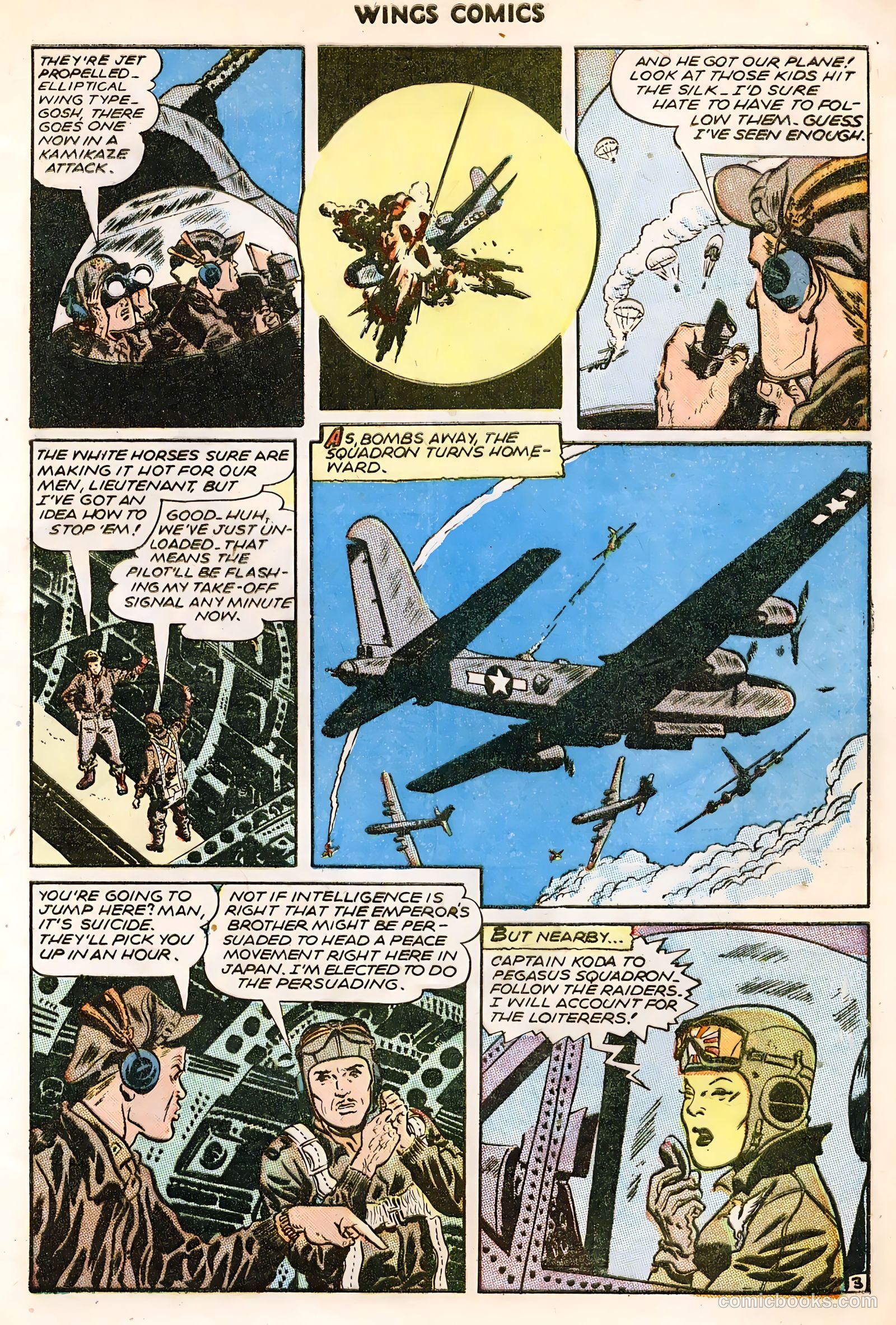 Wings Comics #64 — page 5 of 36