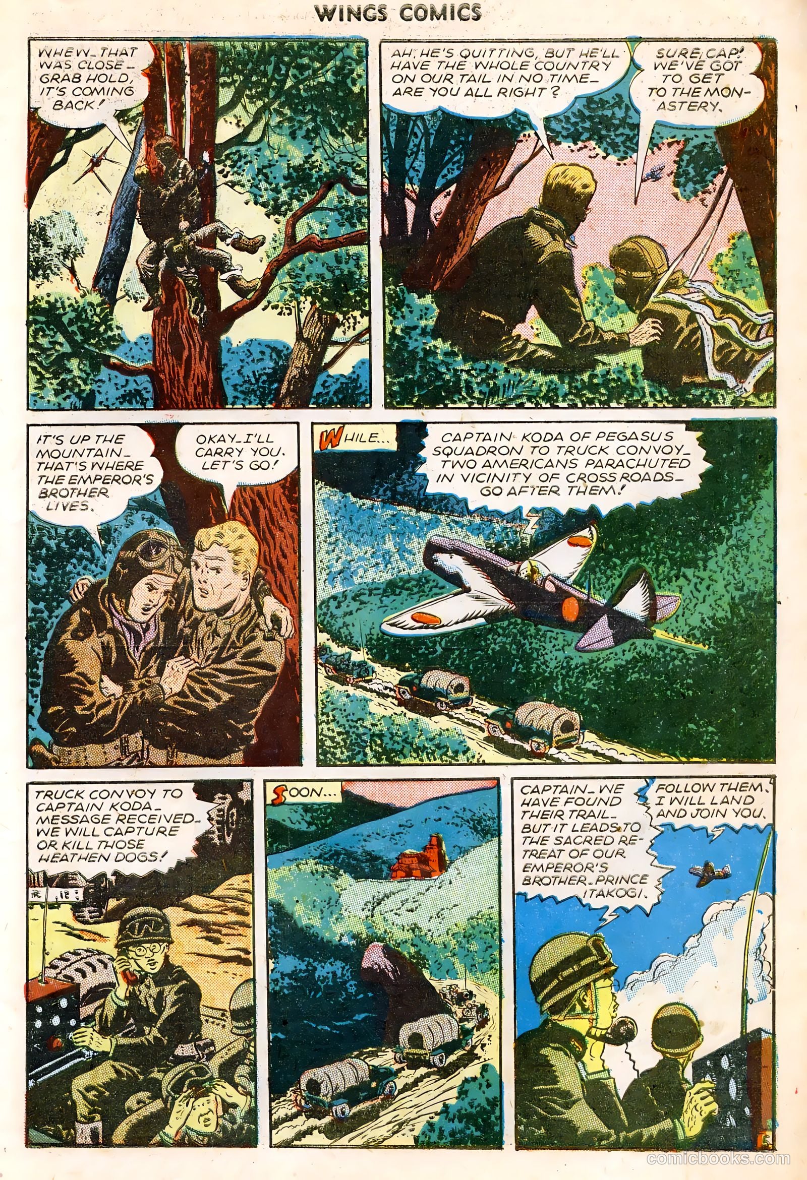 Wings Comics #64 — page 7 of 36