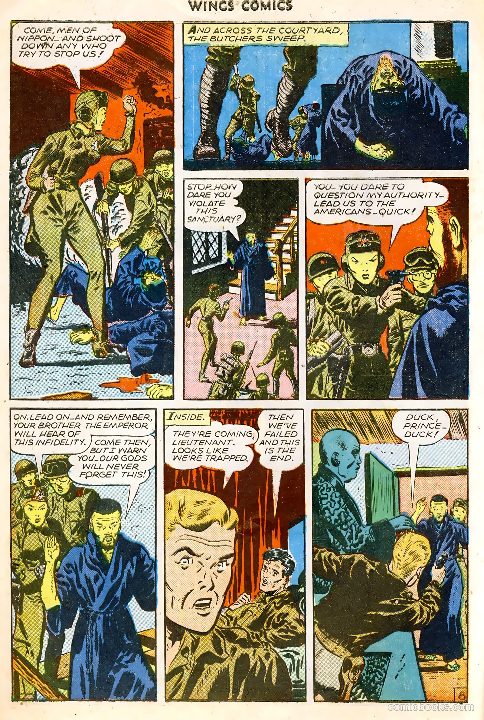 Wings Comics #64 — page 10 of 36