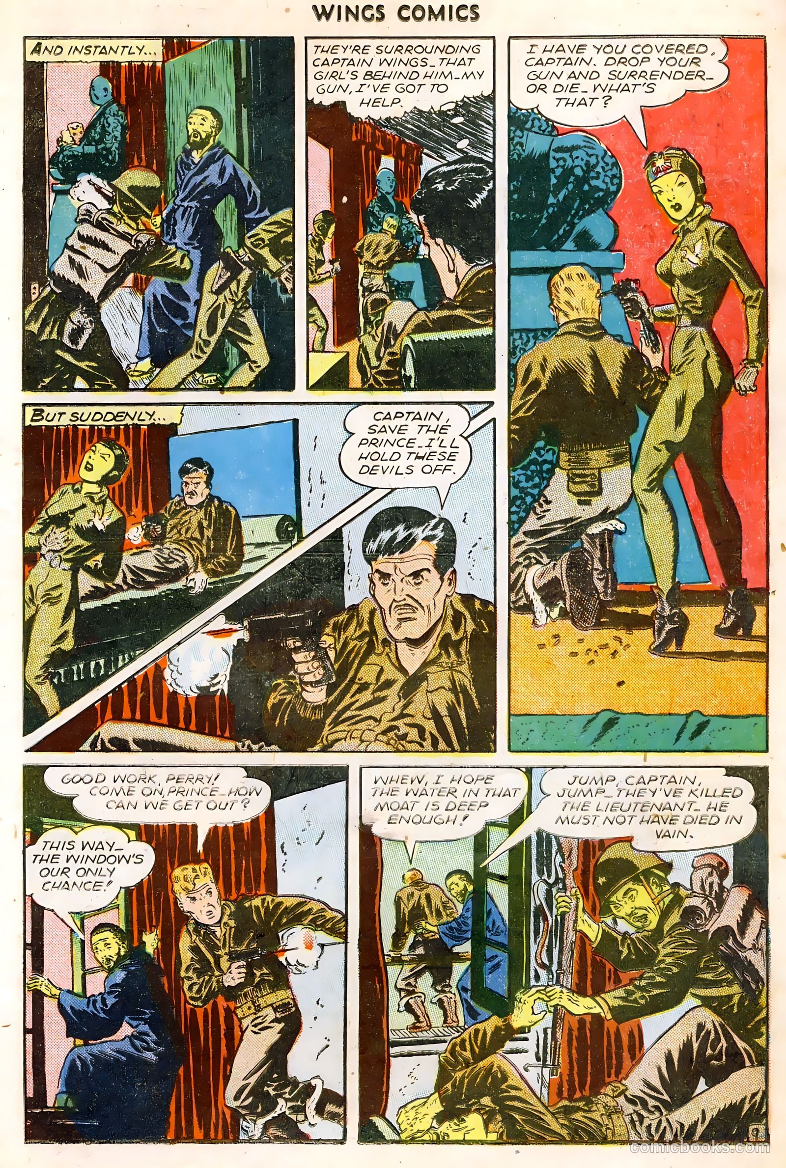 Wings Comics #64 — page 11 of 36