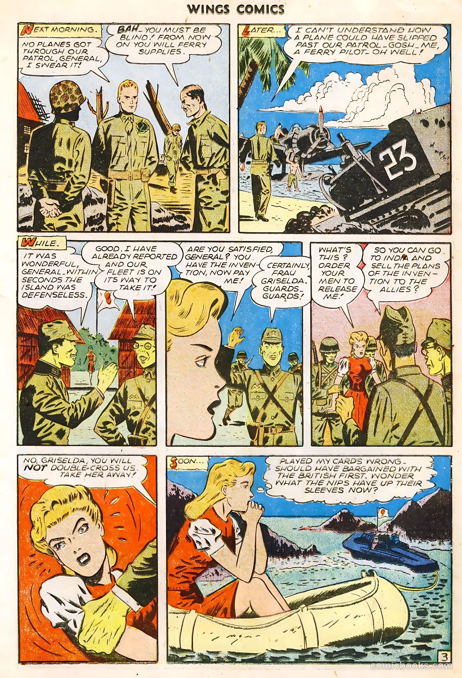 Wings Comics #64 — page 15 of 36