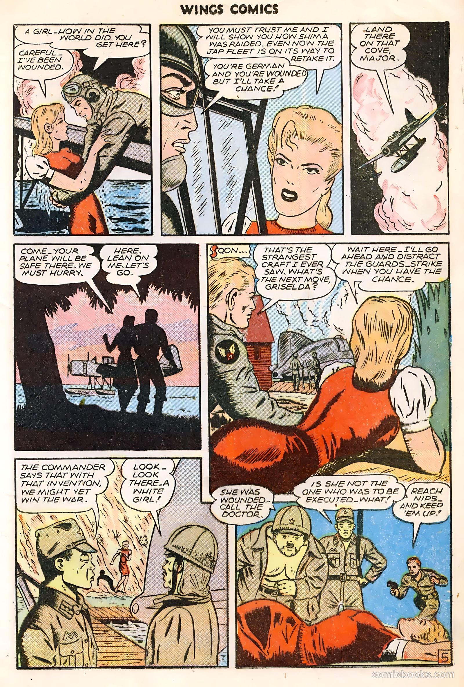 Wings Comics #64 — page 17 of 36