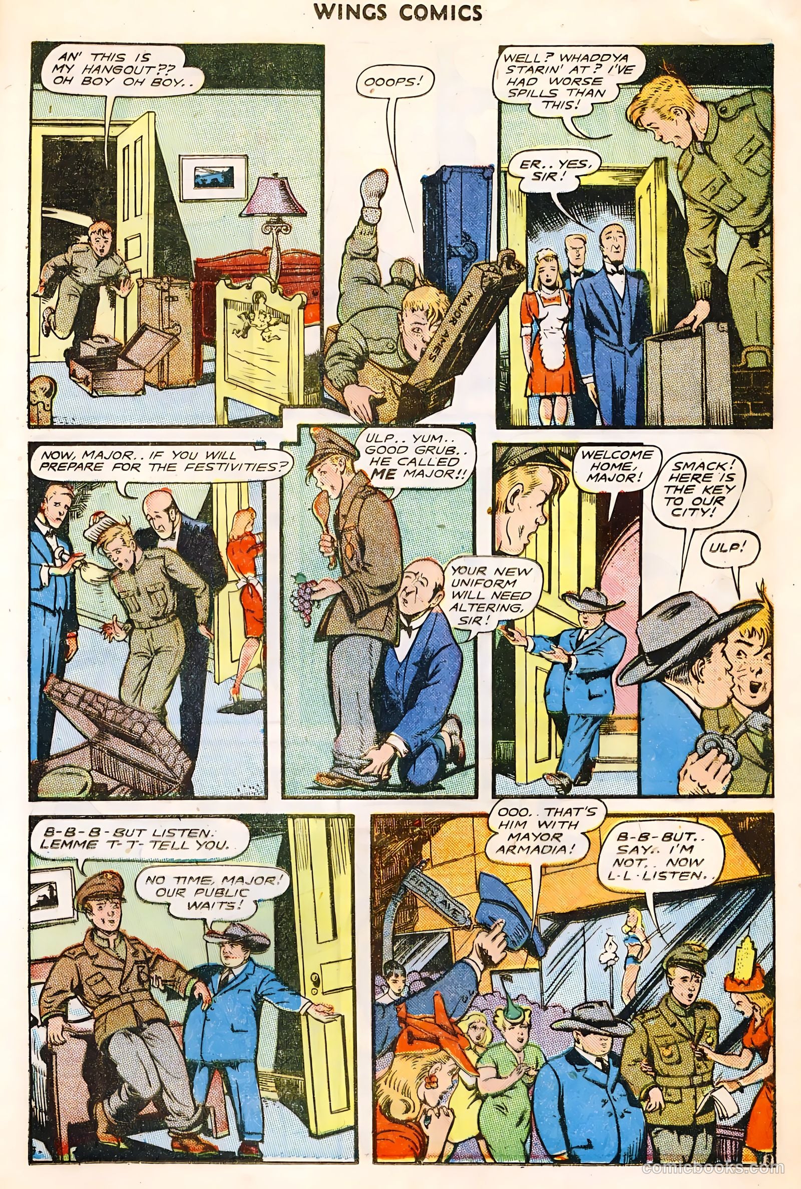 Wings Comics #64 — page 21 of 36