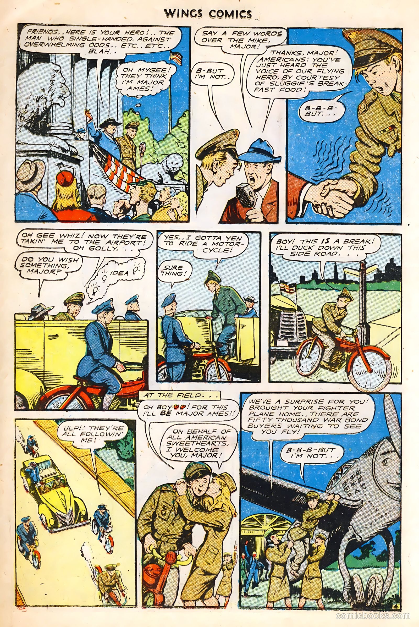 Wings Comics #64 — page 22 of 36