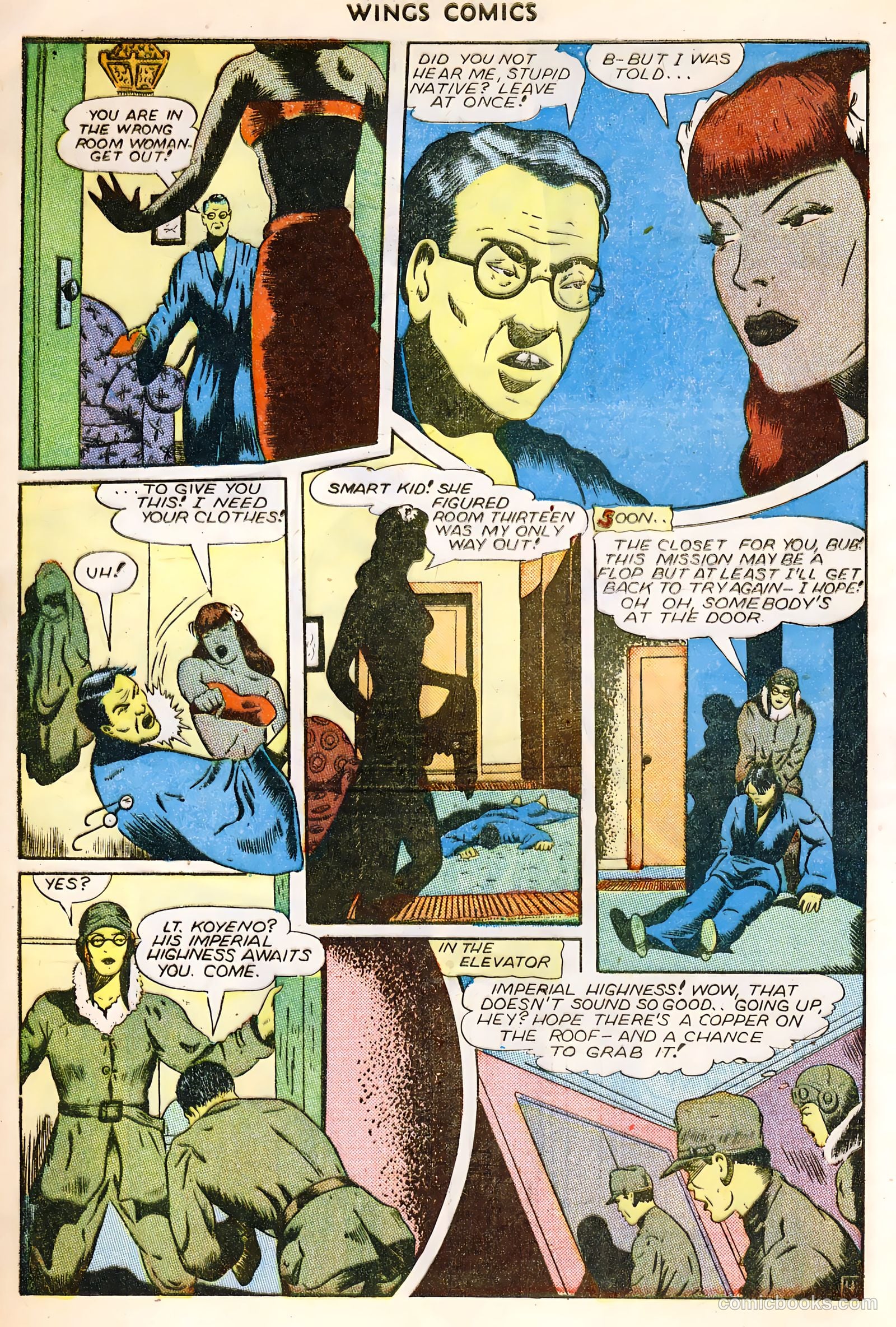 Wings Comics #64 — page 28 of 36