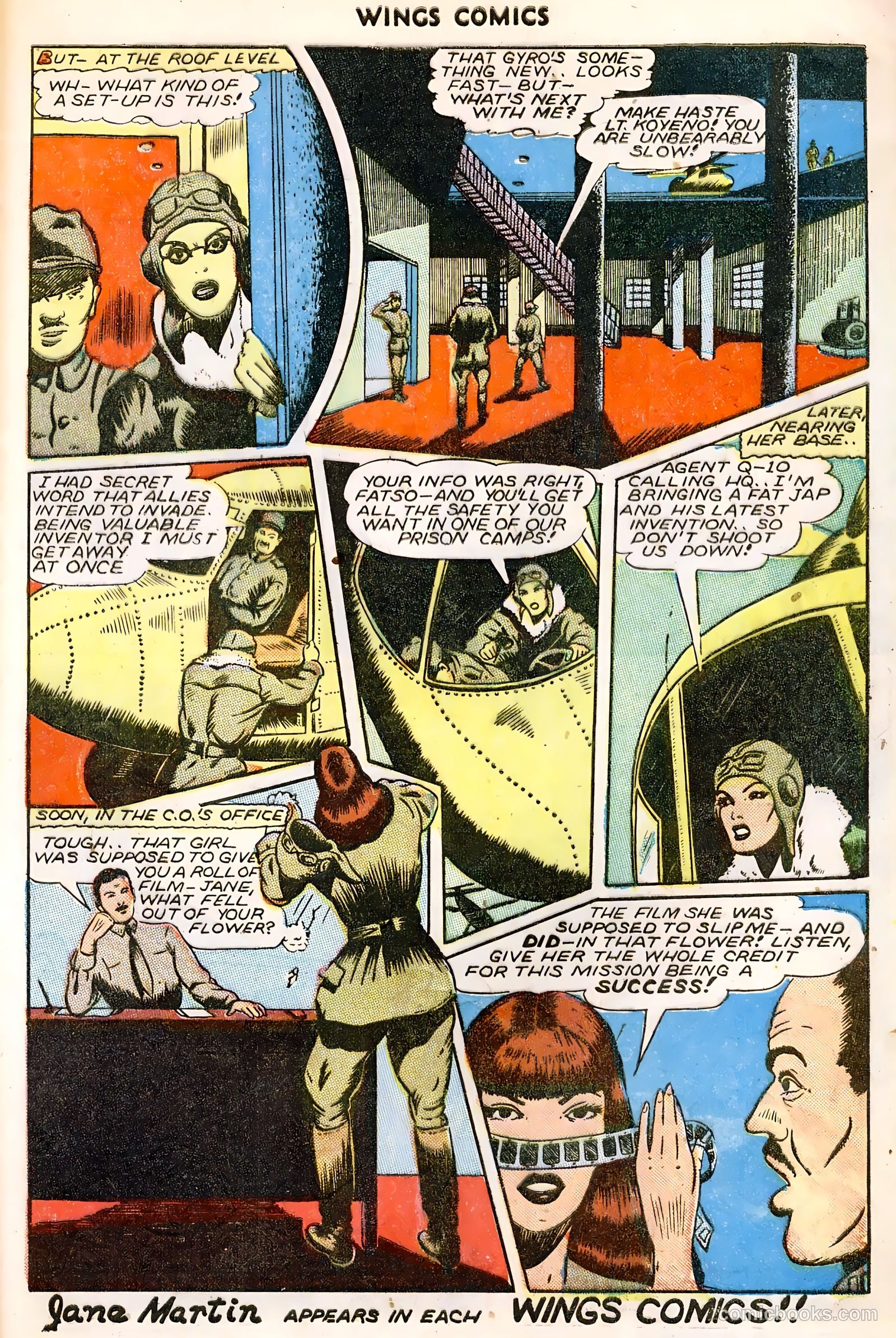 Wings Comics #64 — page 29 of 36