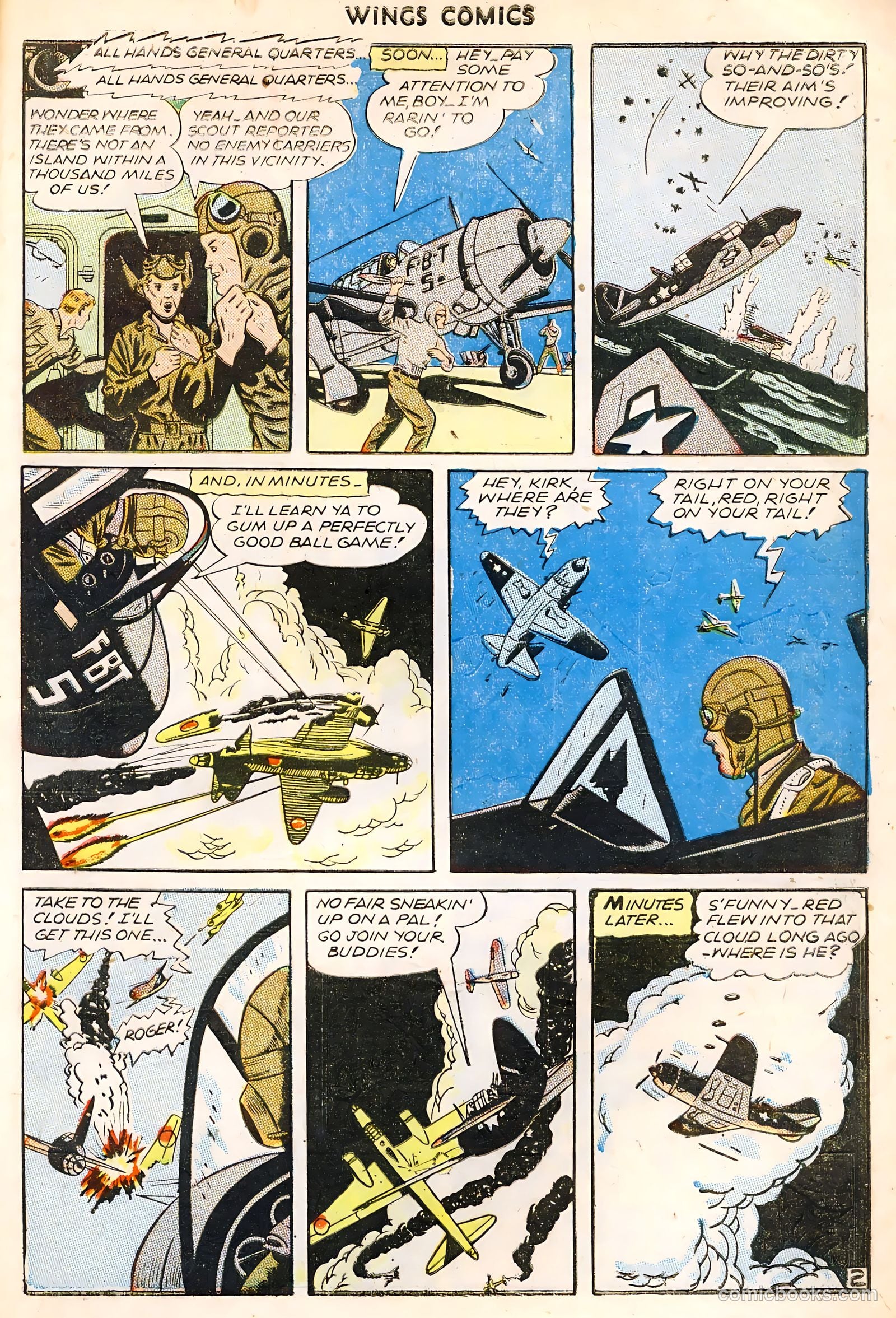 Wings Comics #64 — page 31 of 36