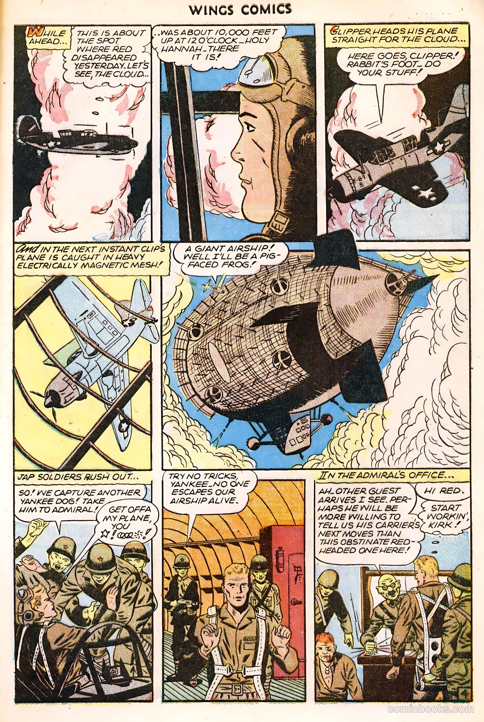 Wings Comics #64 — page 33 of 36