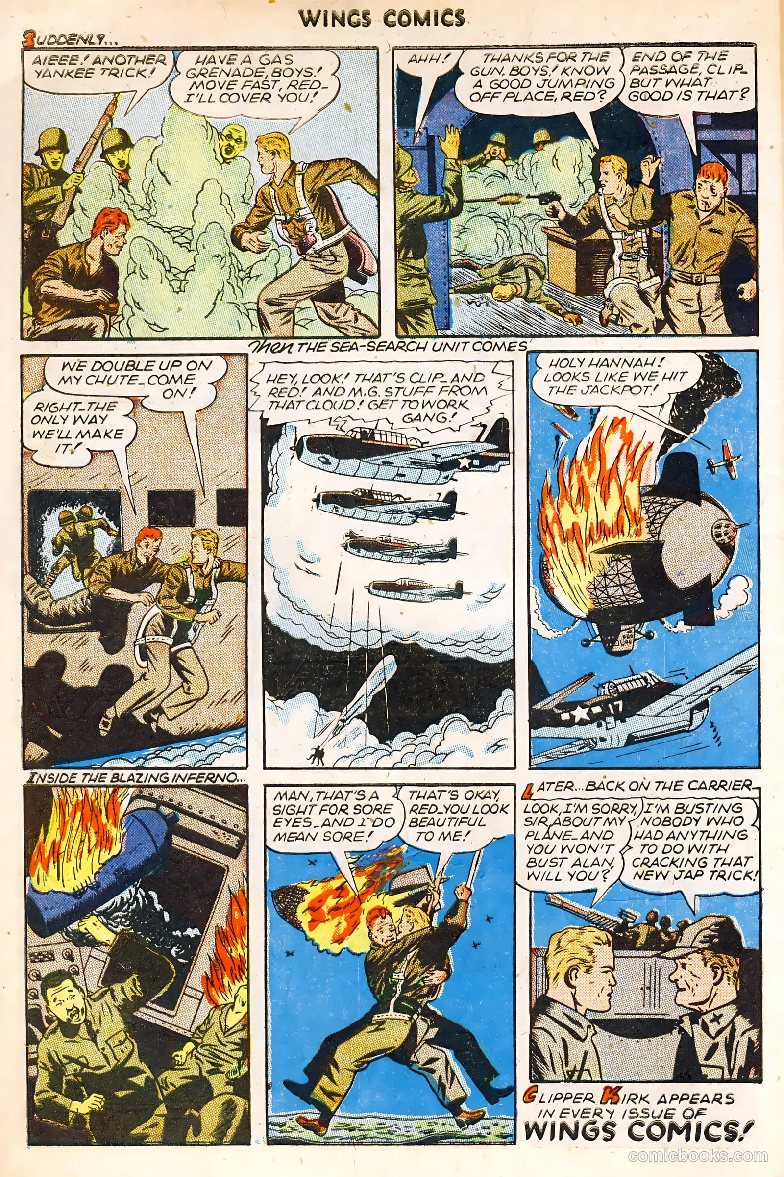 Wings Comics #64 — page 34 of 36