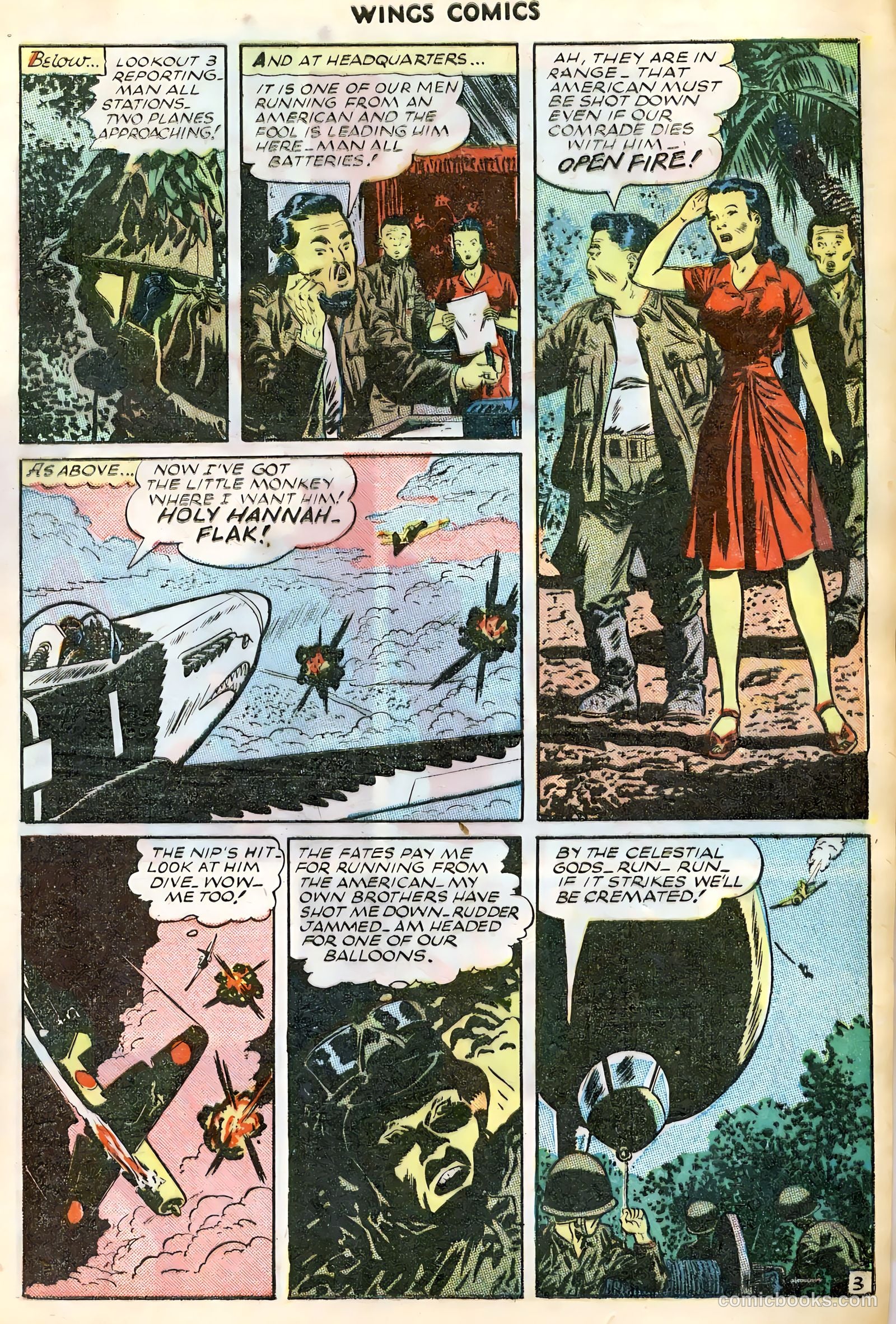 Wings Comics #65 — page 5 of 36