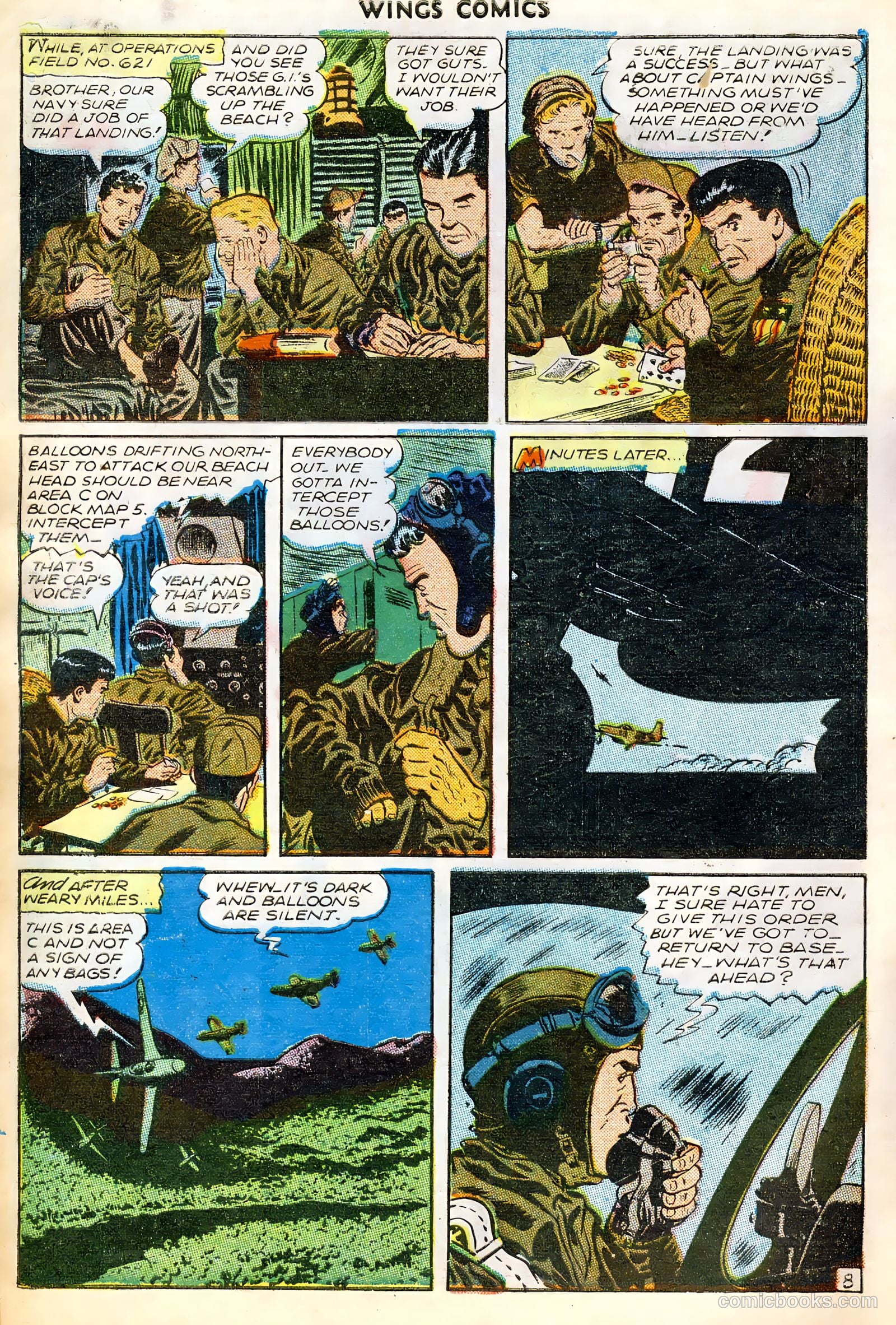 Wings Comics #65 — page 10 of 36