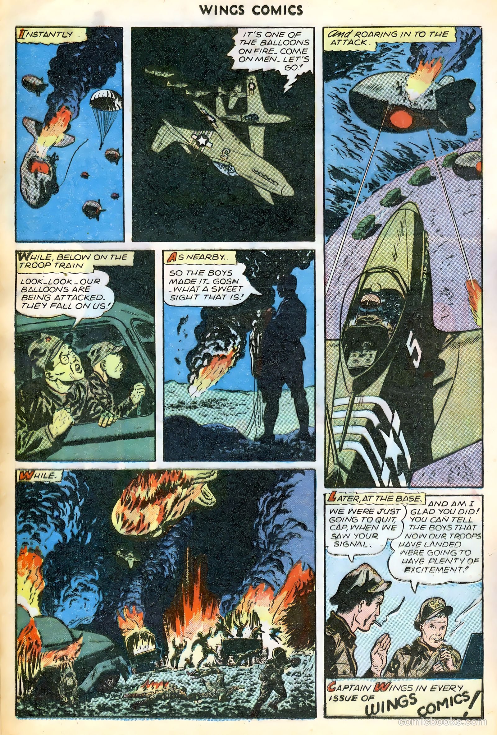 Wings Comics #65 — page 12 of 36
