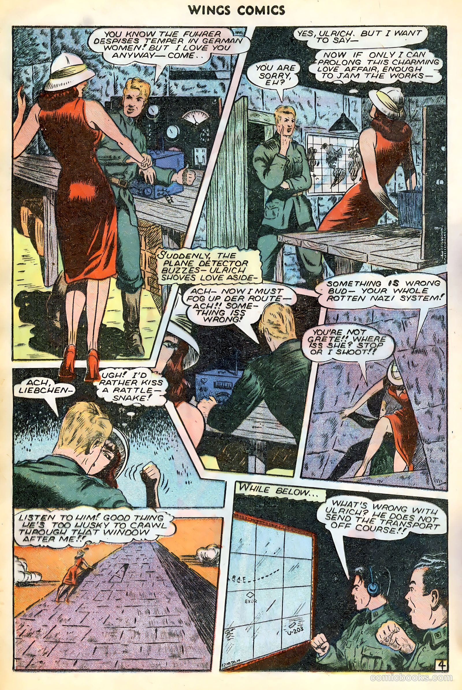 Wings Comics #65 — page 16 of 36
