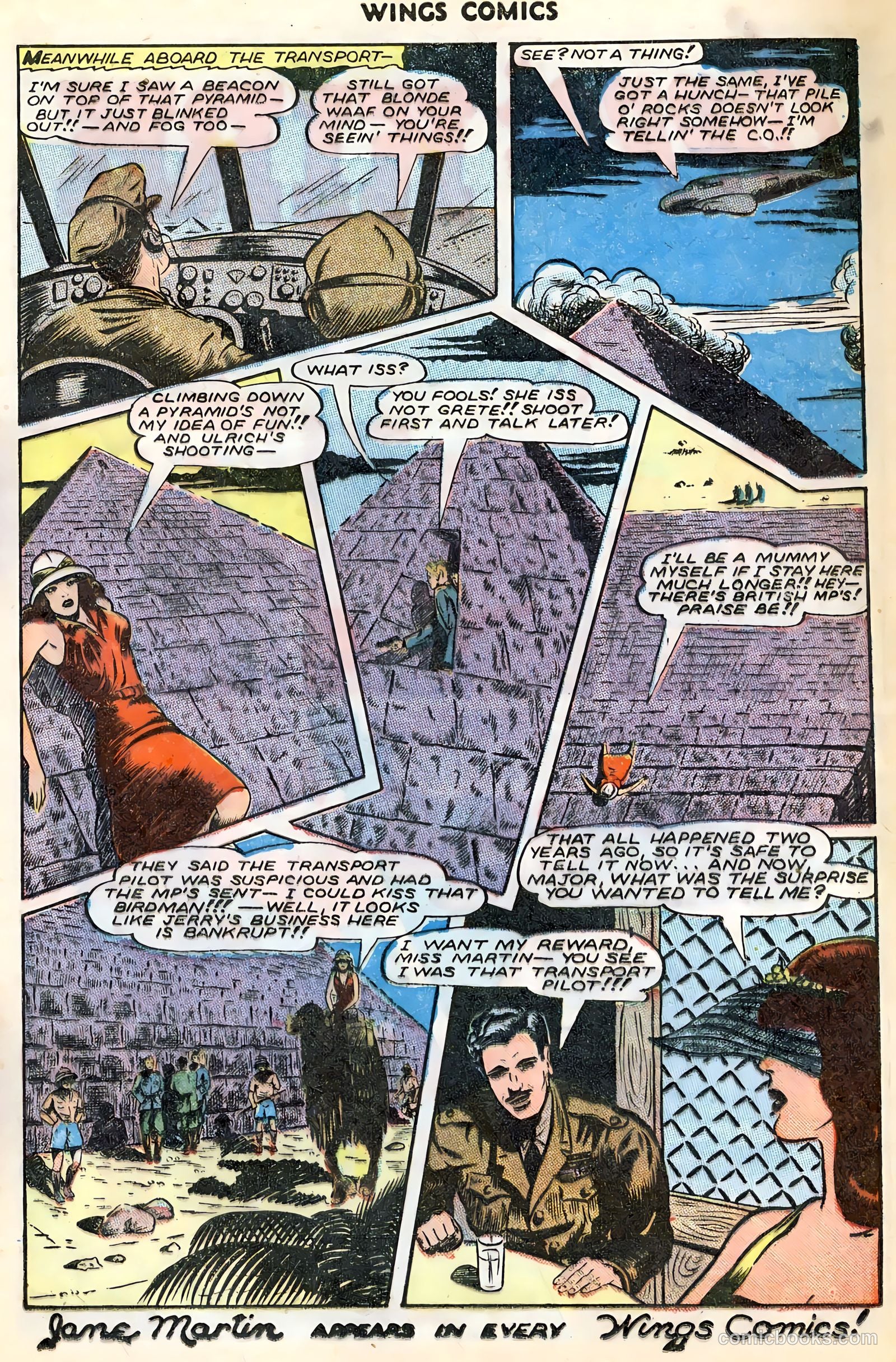 Wings Comics #65 — page 17 of 36
