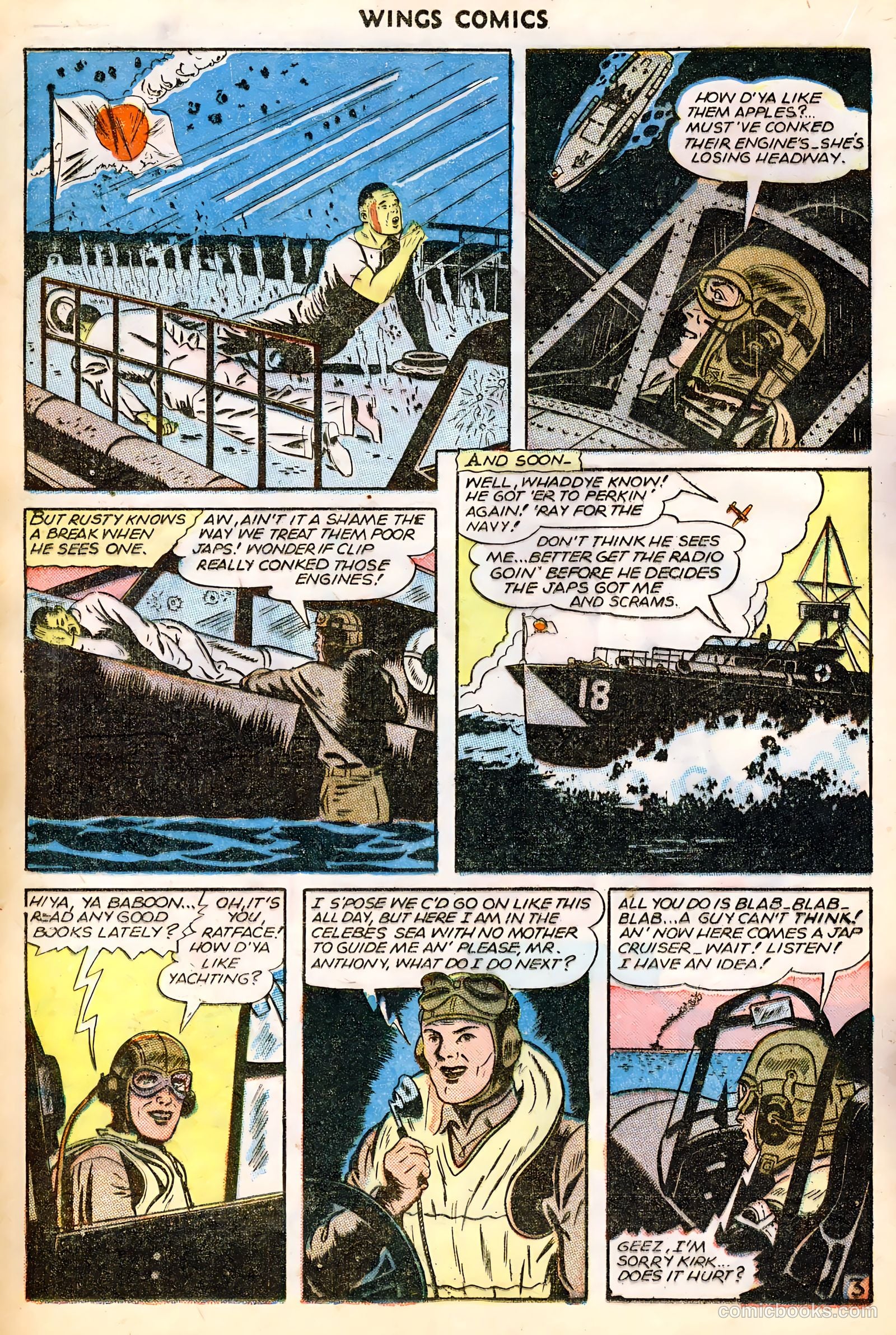 Wings Comics #65 — page 20 of 36