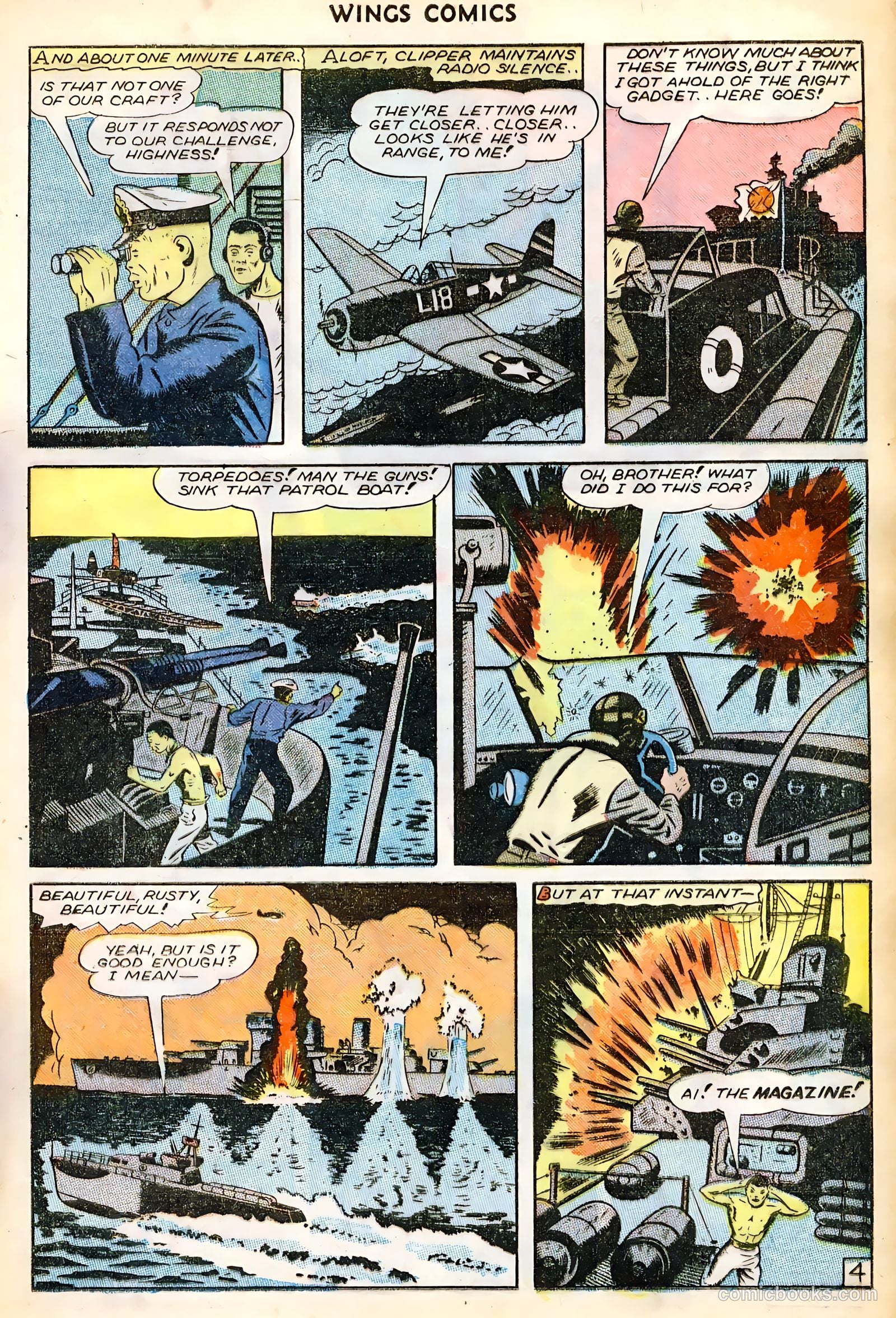 Wings Comics #65 — page 21 of 36
