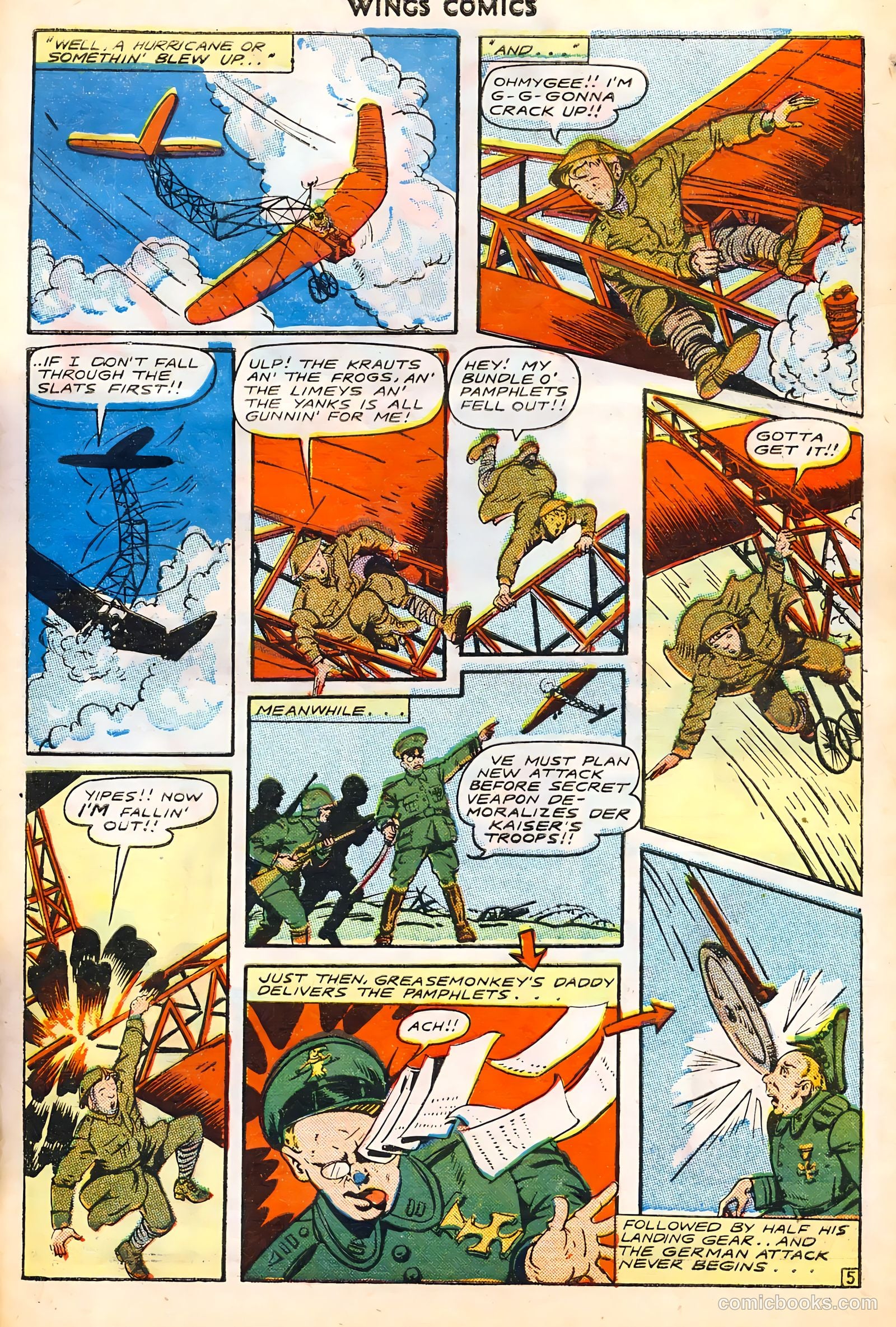 Wings Comics #65 — page 27 of 36