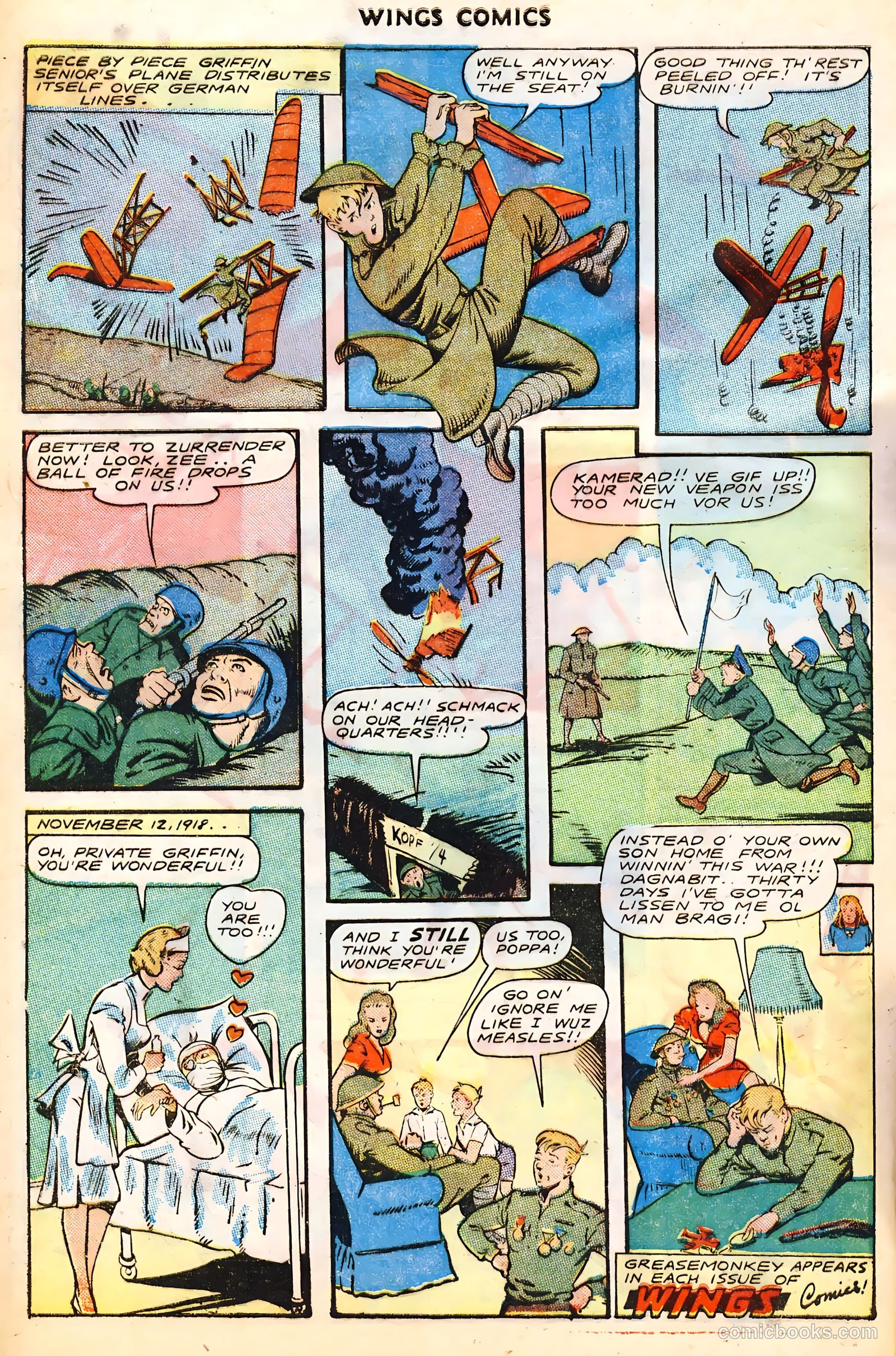 Wings Comics #65 — page 28 of 36