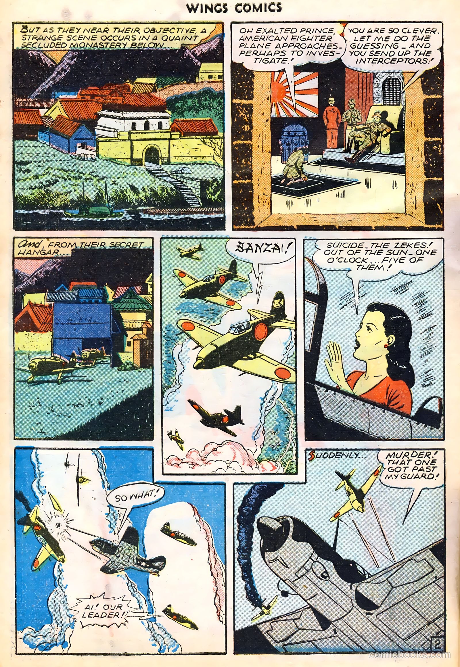 Wings Comics #65 — page 30 of 36