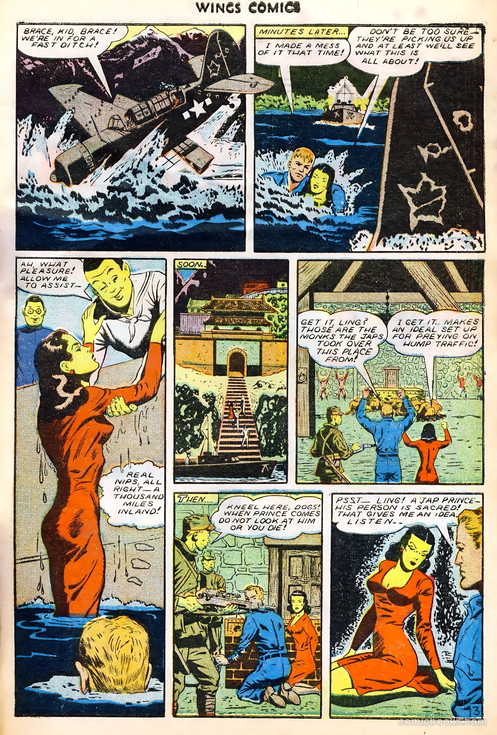 Wings Comics #65 — page 31 of 36