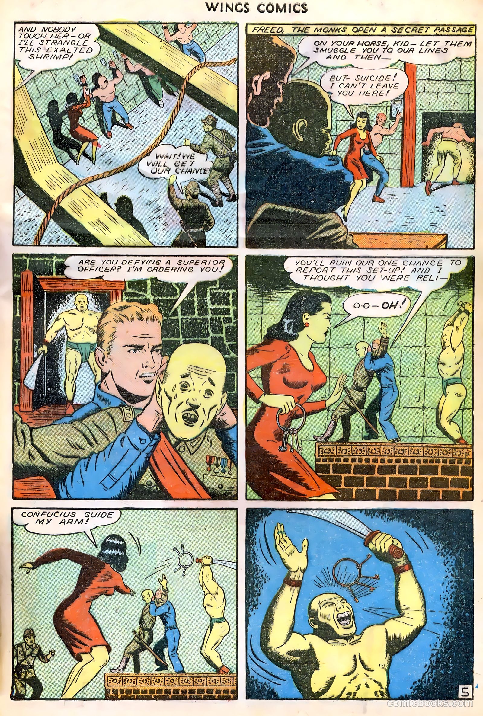 Wings Comics #65 — page 33 of 36
