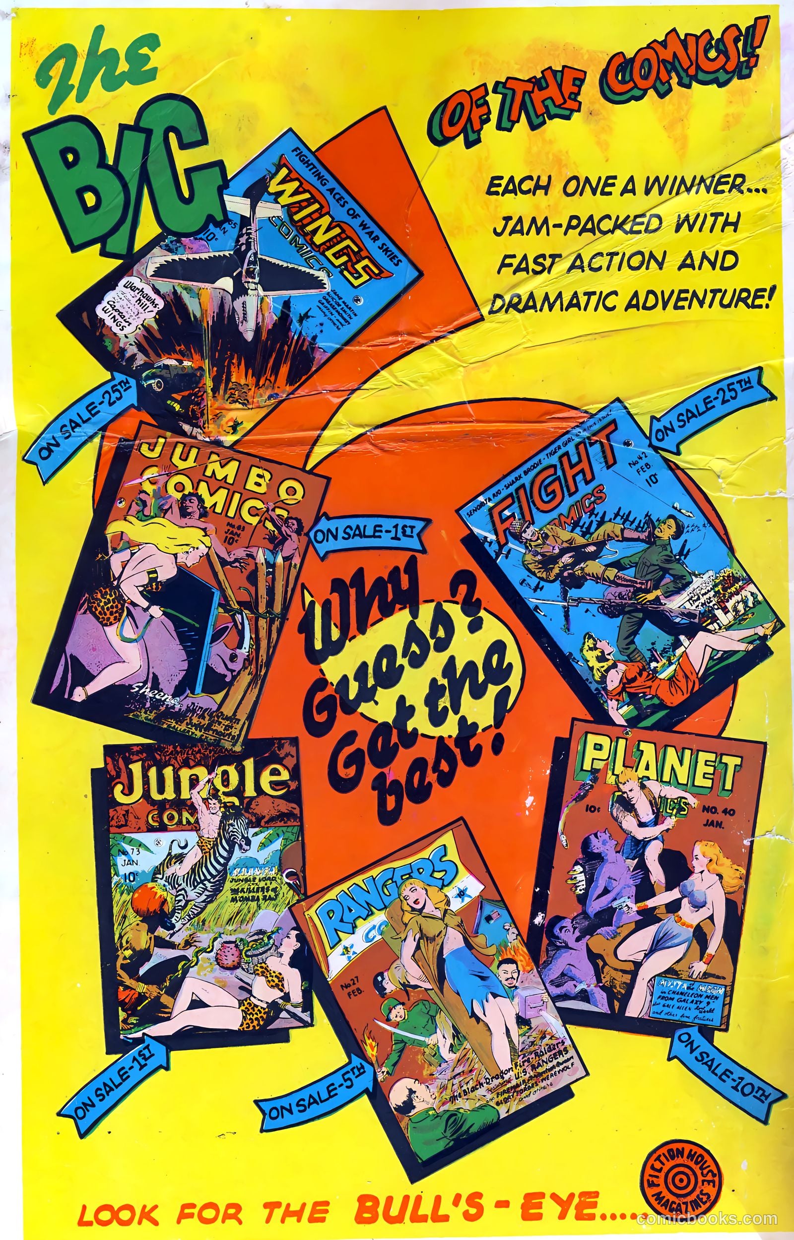 Wings Comics #65 — page 36 of 36
