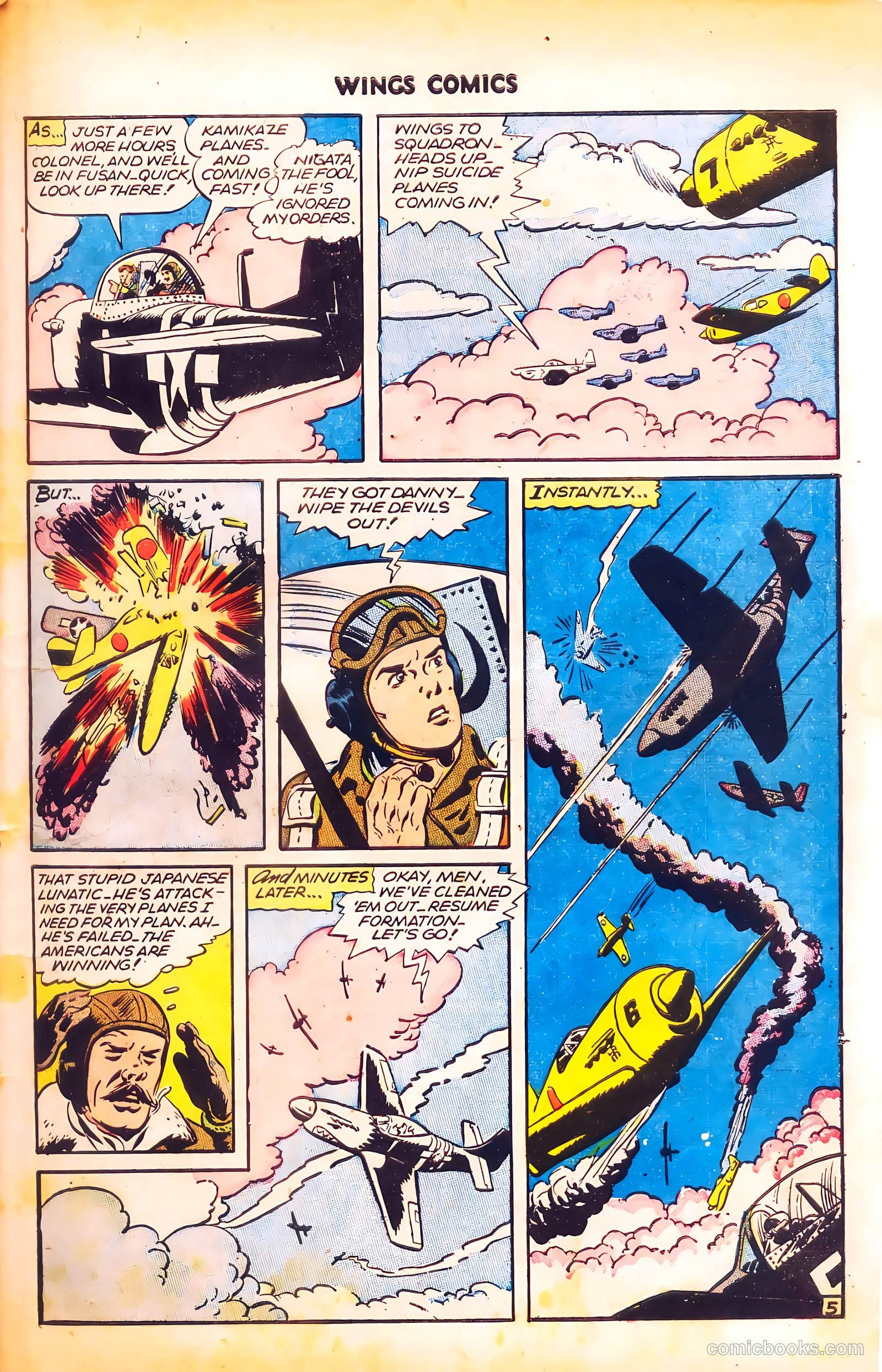 Wings Comics #66 — page 7 of 52