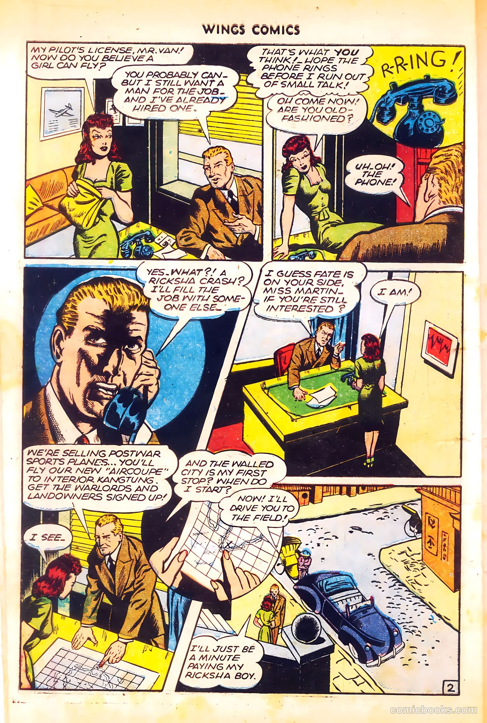 Wings Comics #66 — page 14 of 52
