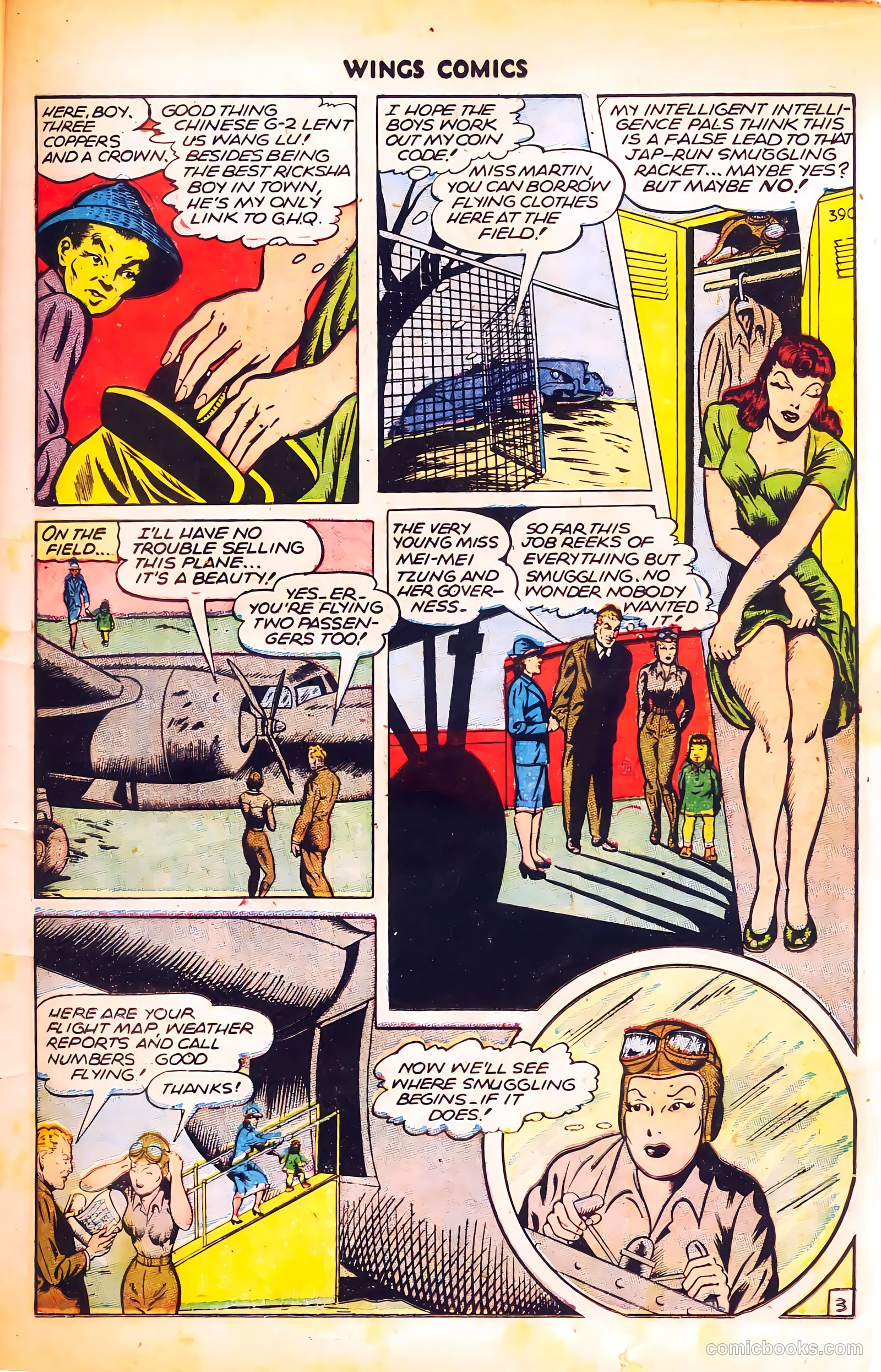 Wings Comics #66 — page 15 of 52