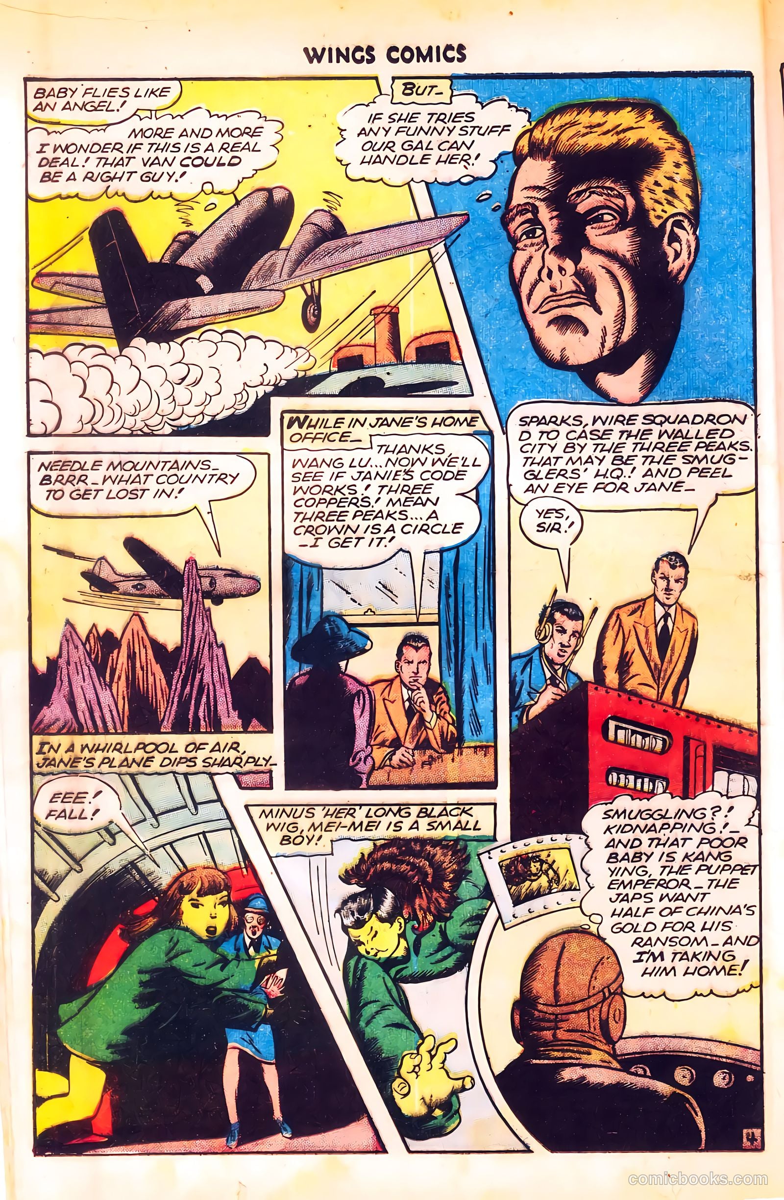 Wings Comics #66 — page 16 of 52