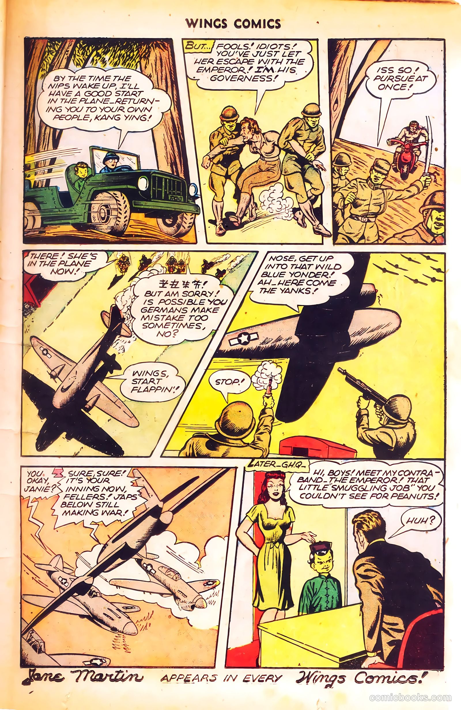 Wings Comics #66 — page 19 of 52