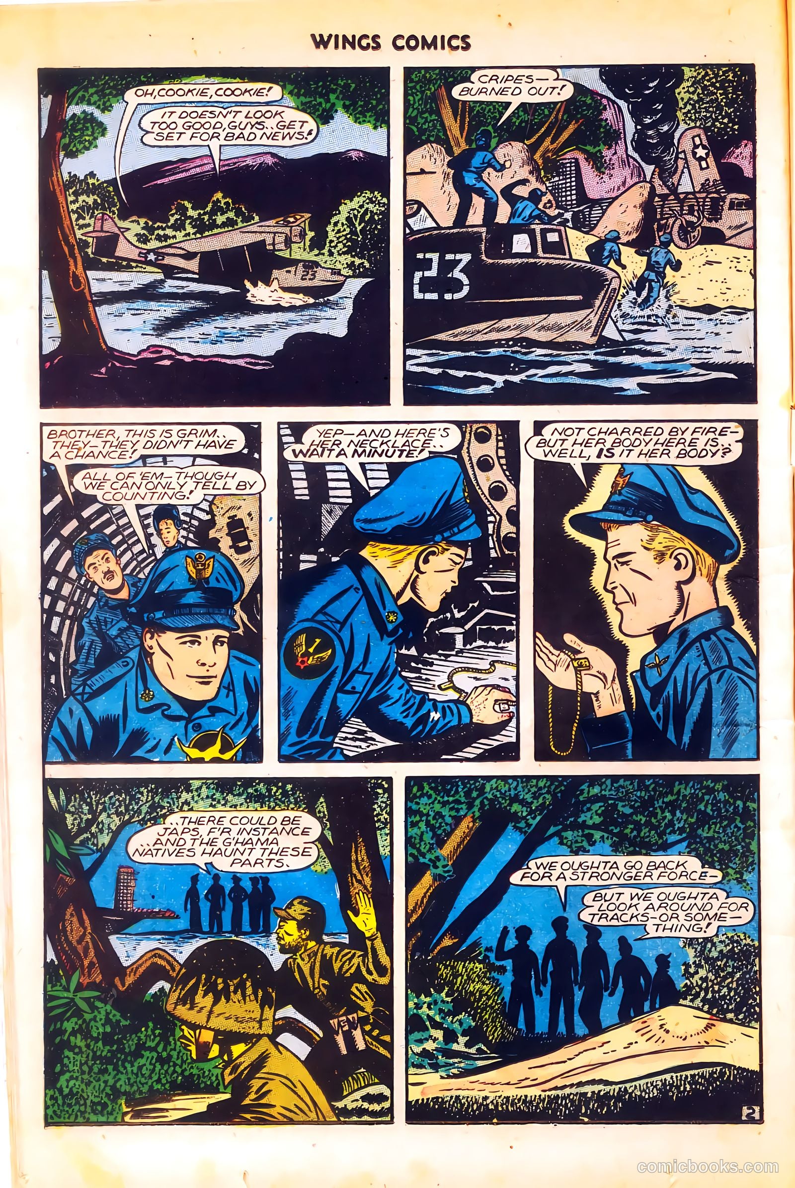 Wings Comics #66 — page 22 of 52