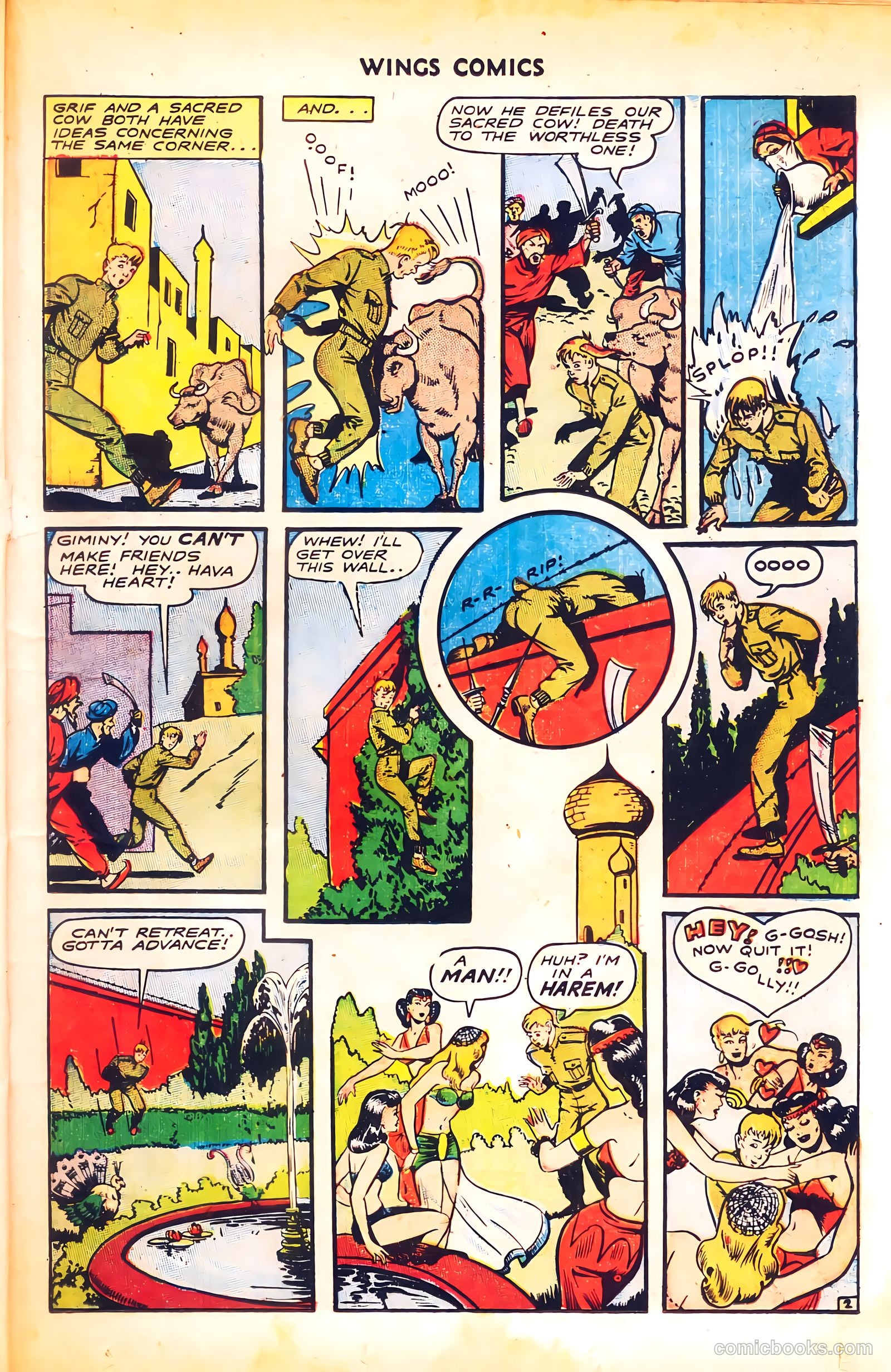 Wings Comics #66 — page 29 of 52