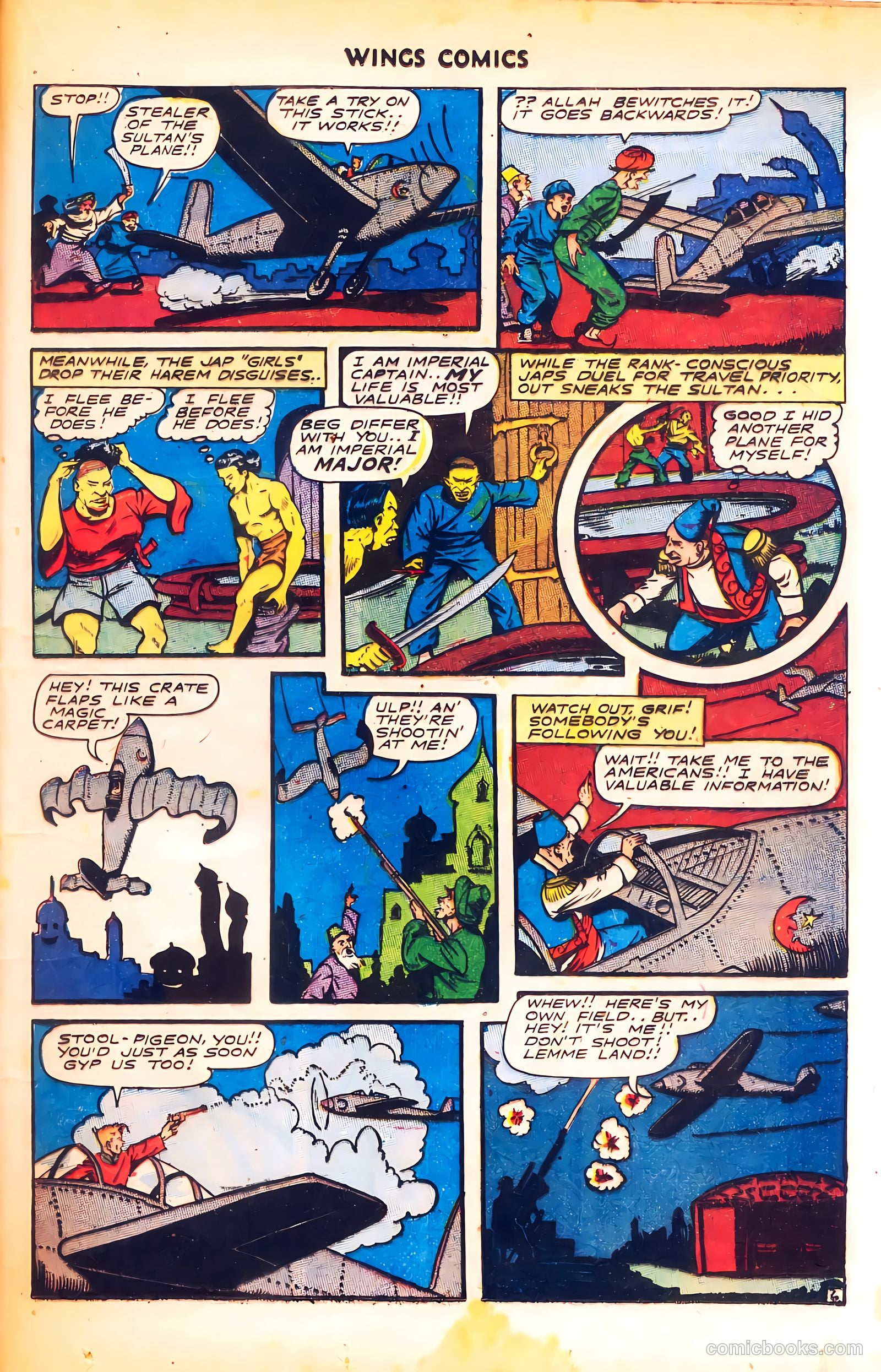 Wings Comics #66 — page 33 of 52