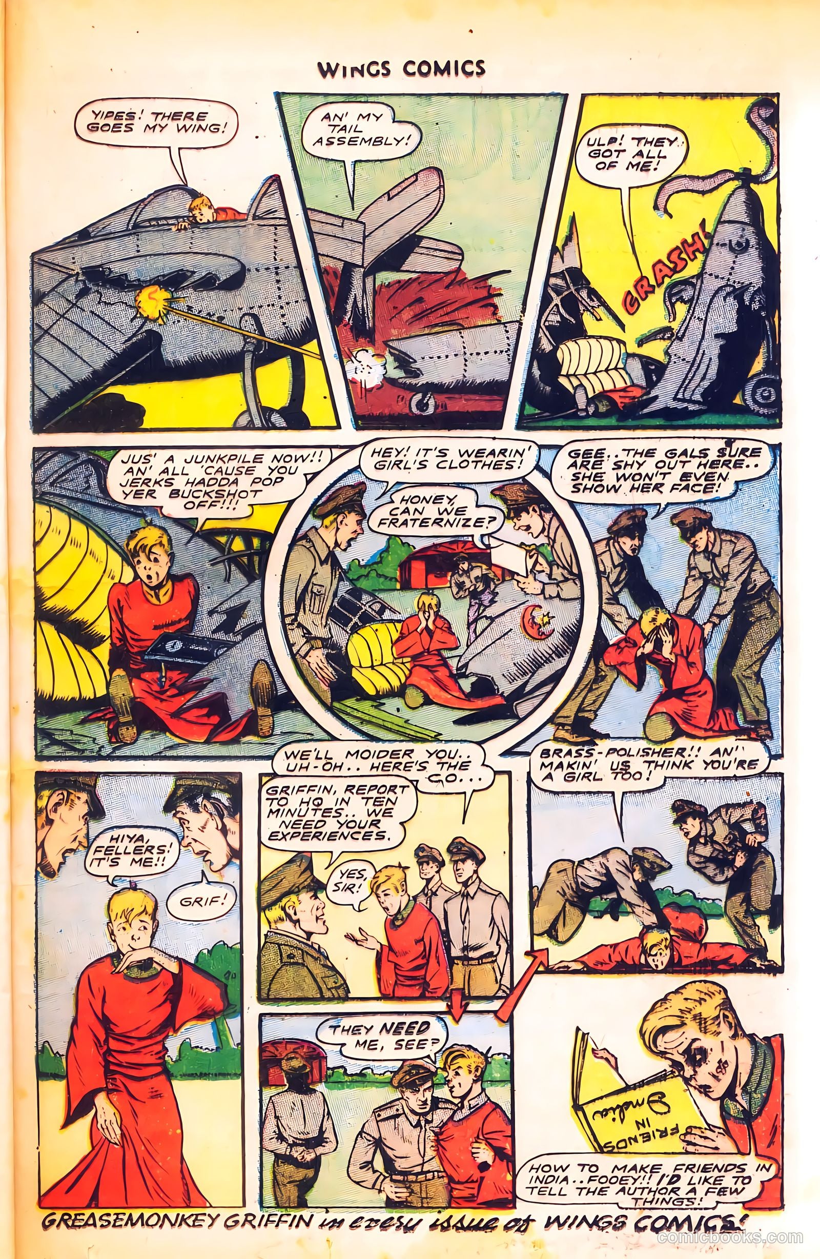 Wings Comics #66 — page 35 of 52