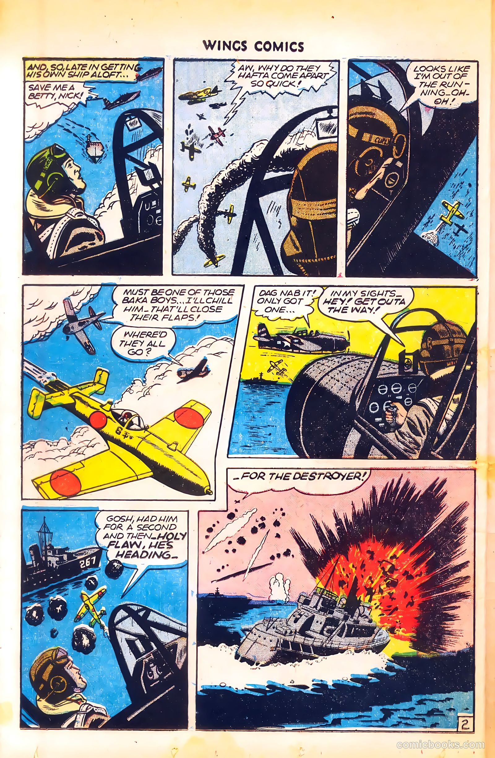 Wings Comics #66 — page 38 of 52