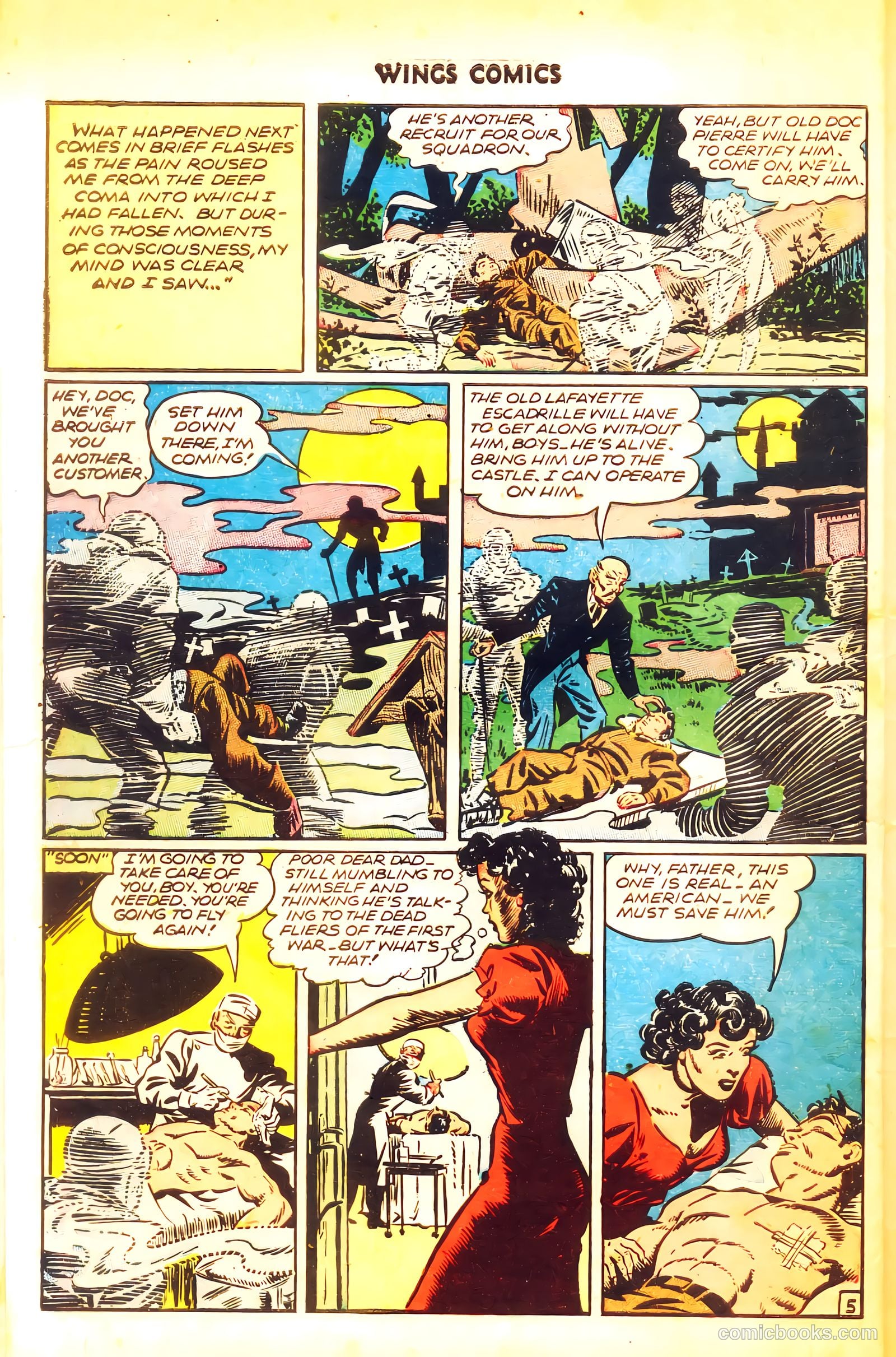 Wings Comics #66 — page 46 of 52