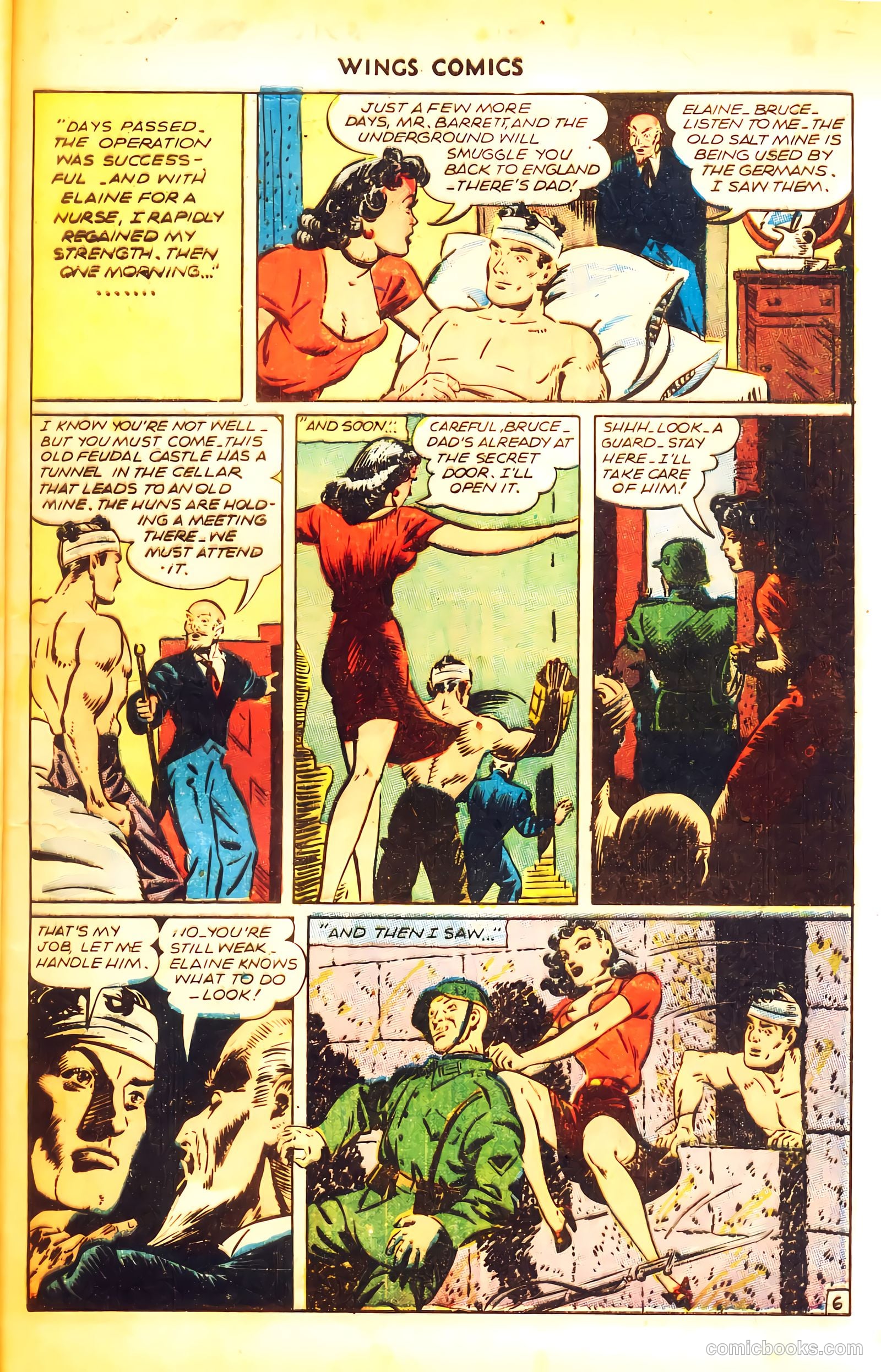Wings Comics #66 — page 47 of 52