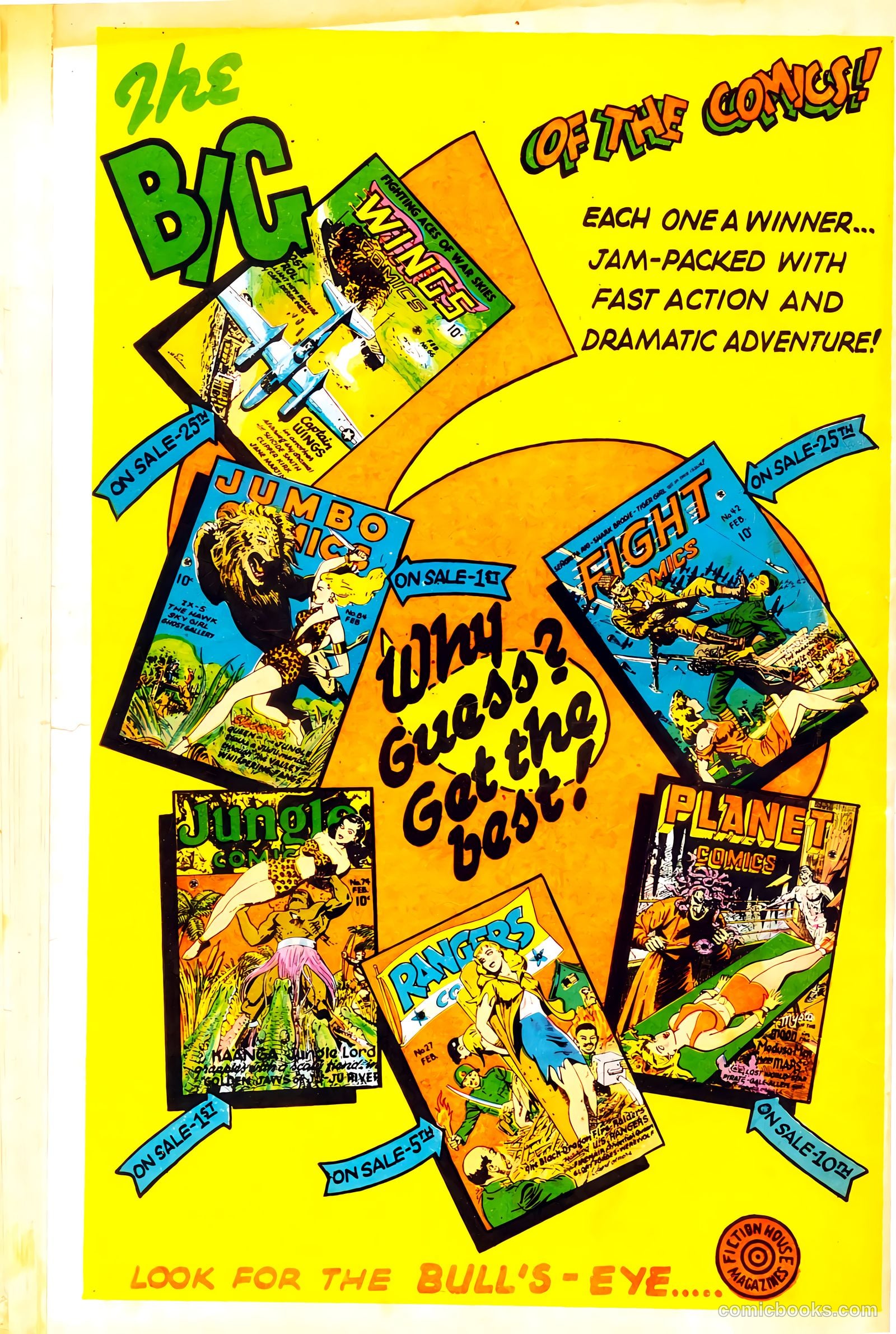 Wings Comics #66 — page 52 of 52