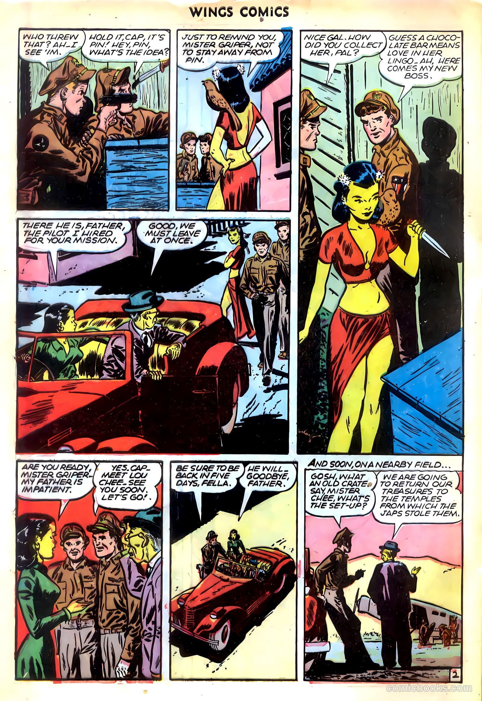 Wings Comics #67 — page 4 of 52