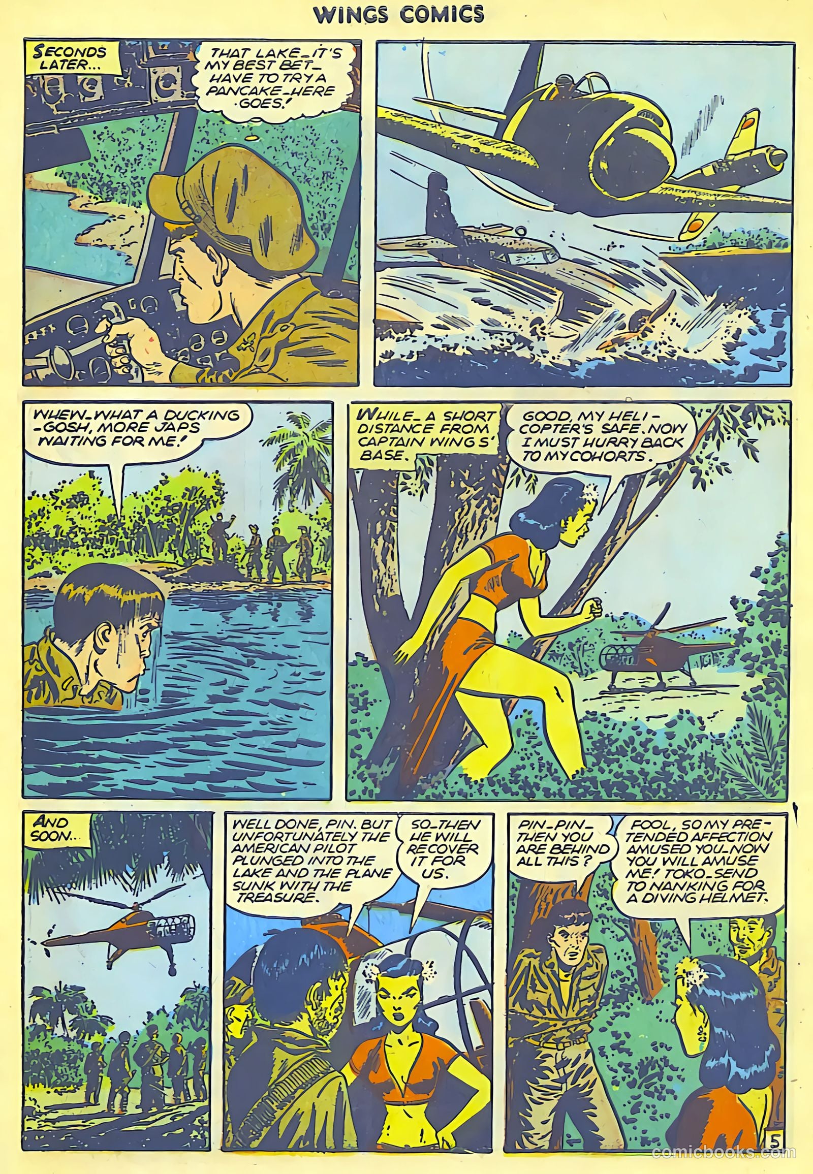 Wings Comics #67 — page 7 of 52