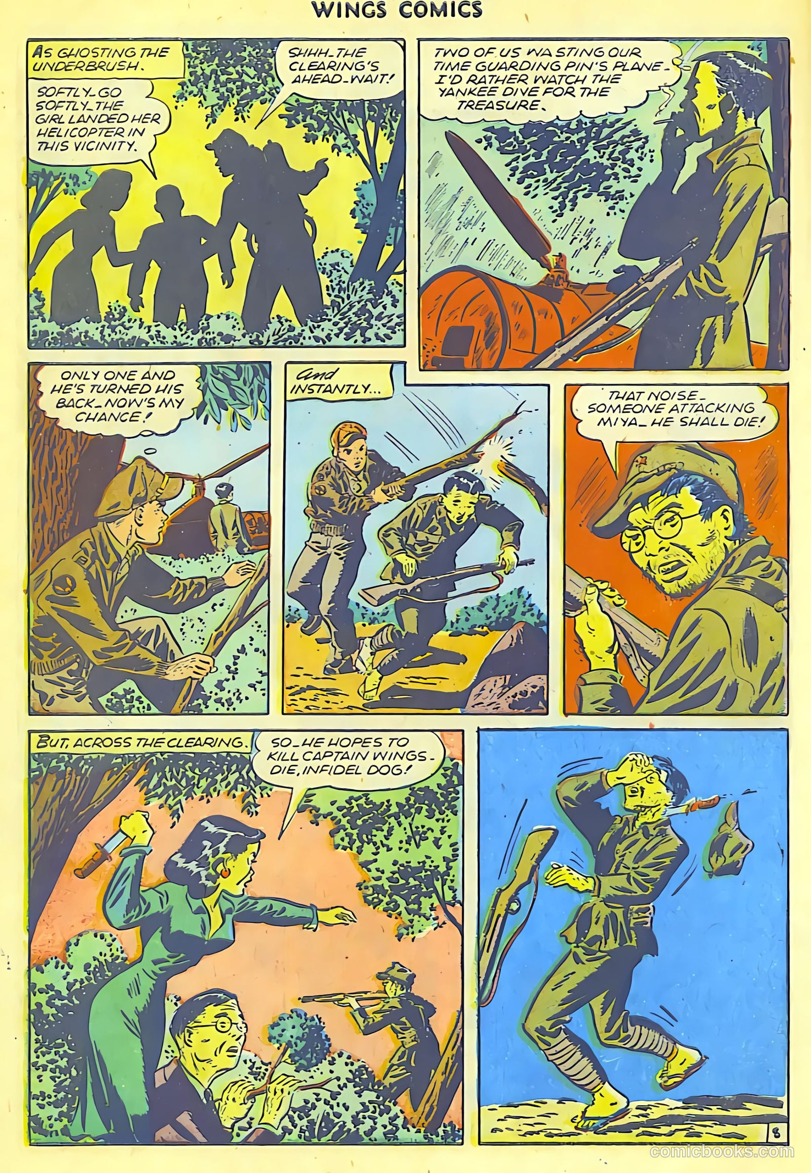 Wings Comics #67 — page 10 of 52