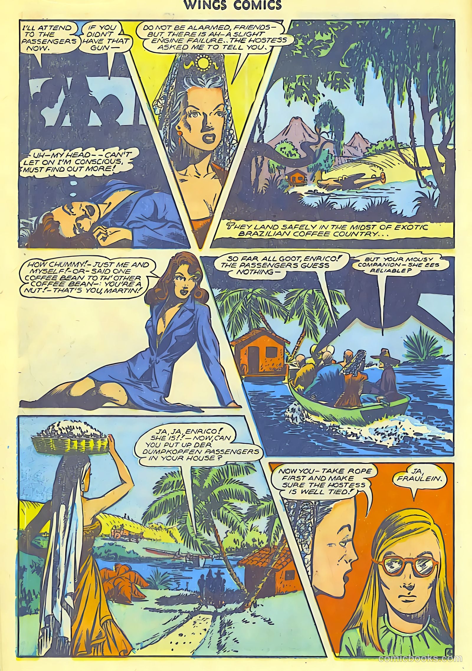 Wings Comics #67 — page 16 of 52