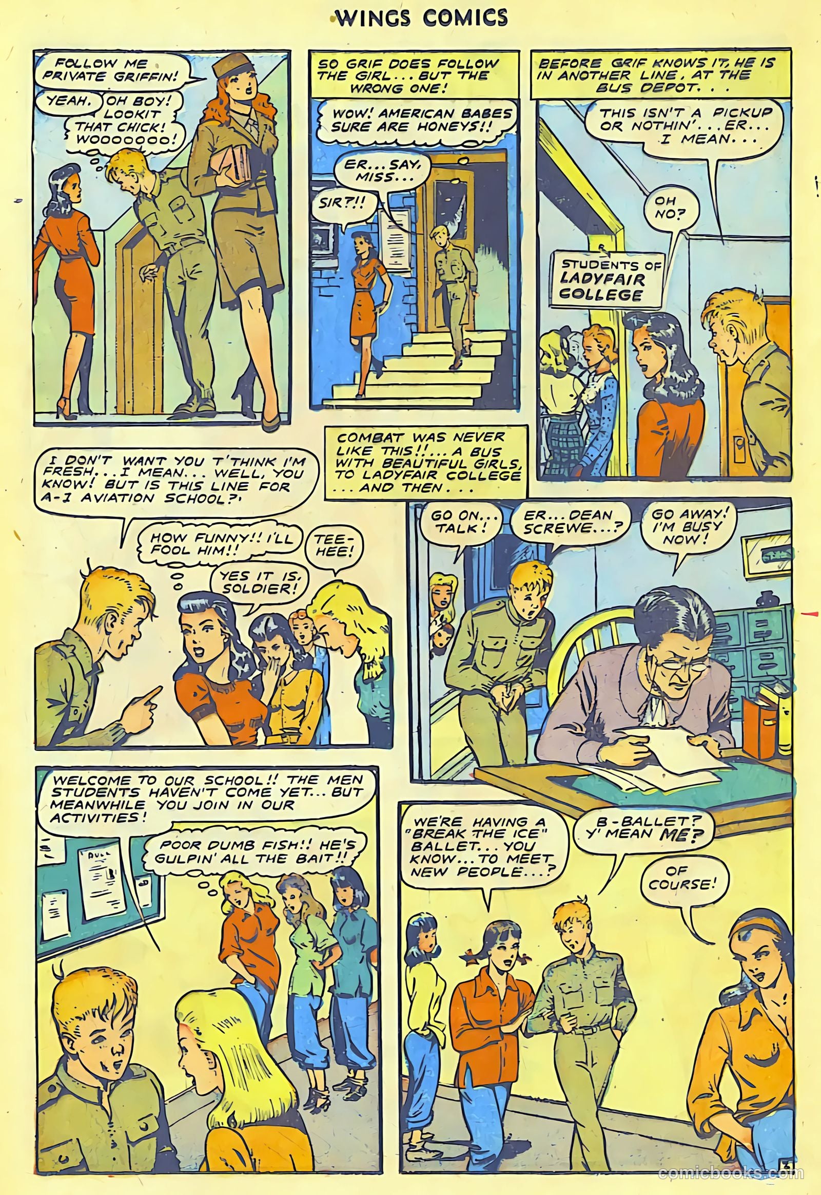 Wings Comics #67 — page 21 of 52