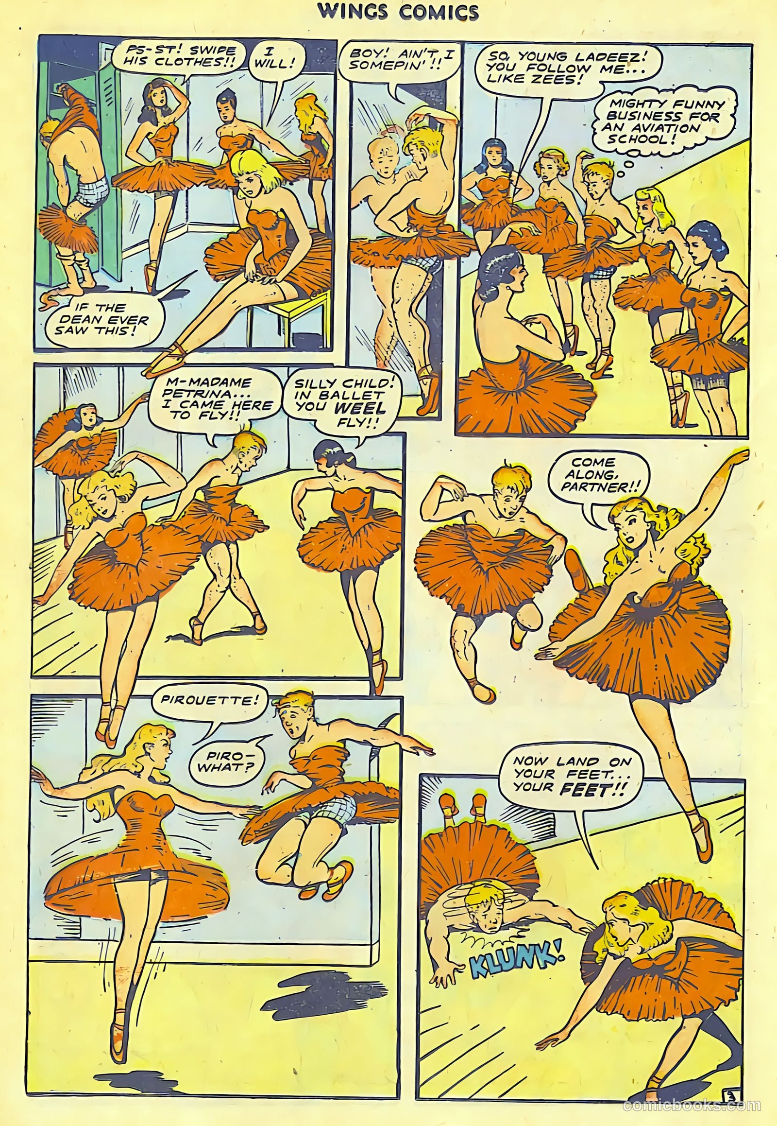 Wings Comics #67 — page 22 of 52